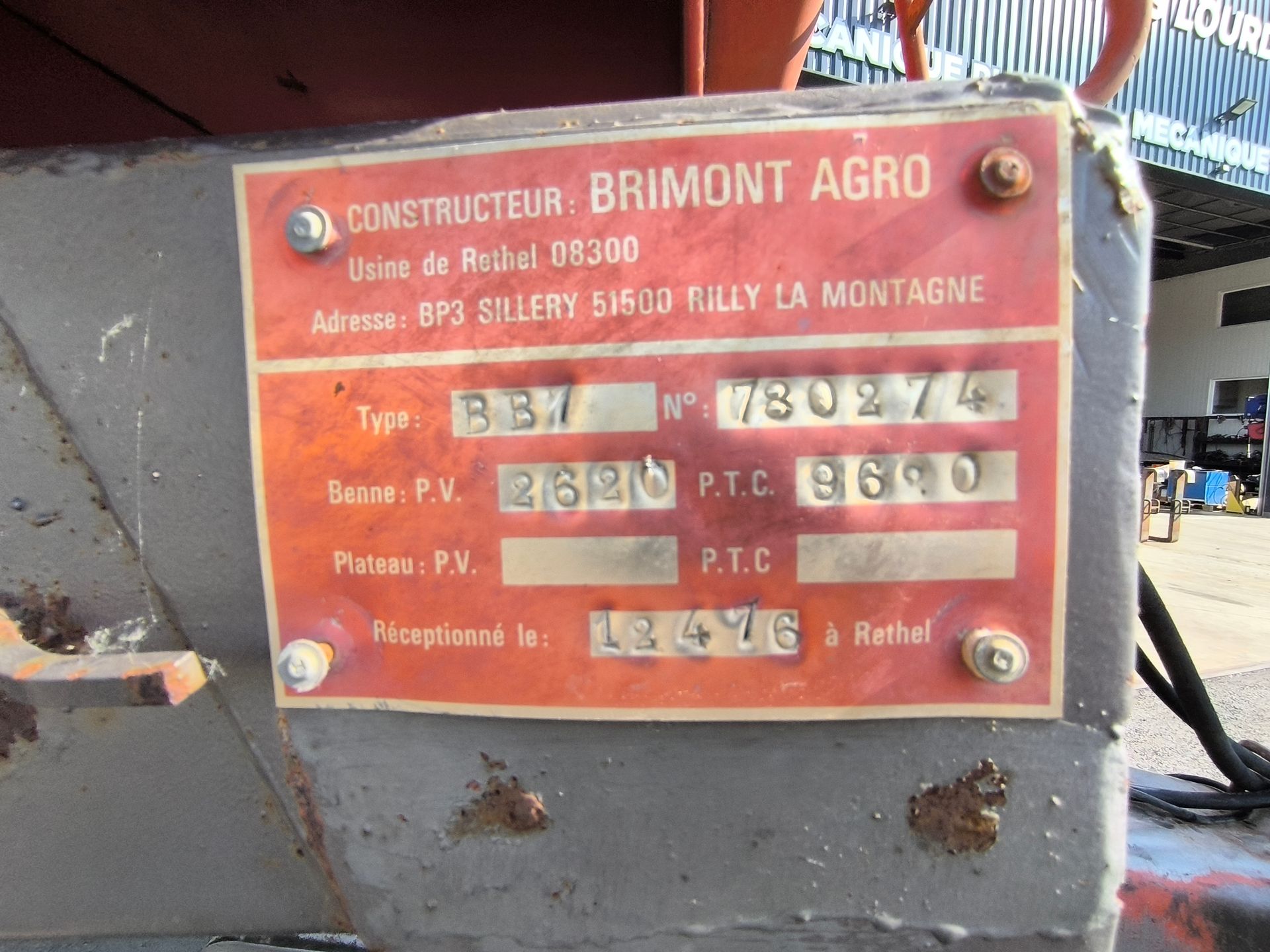 Brimont 7 tonnes