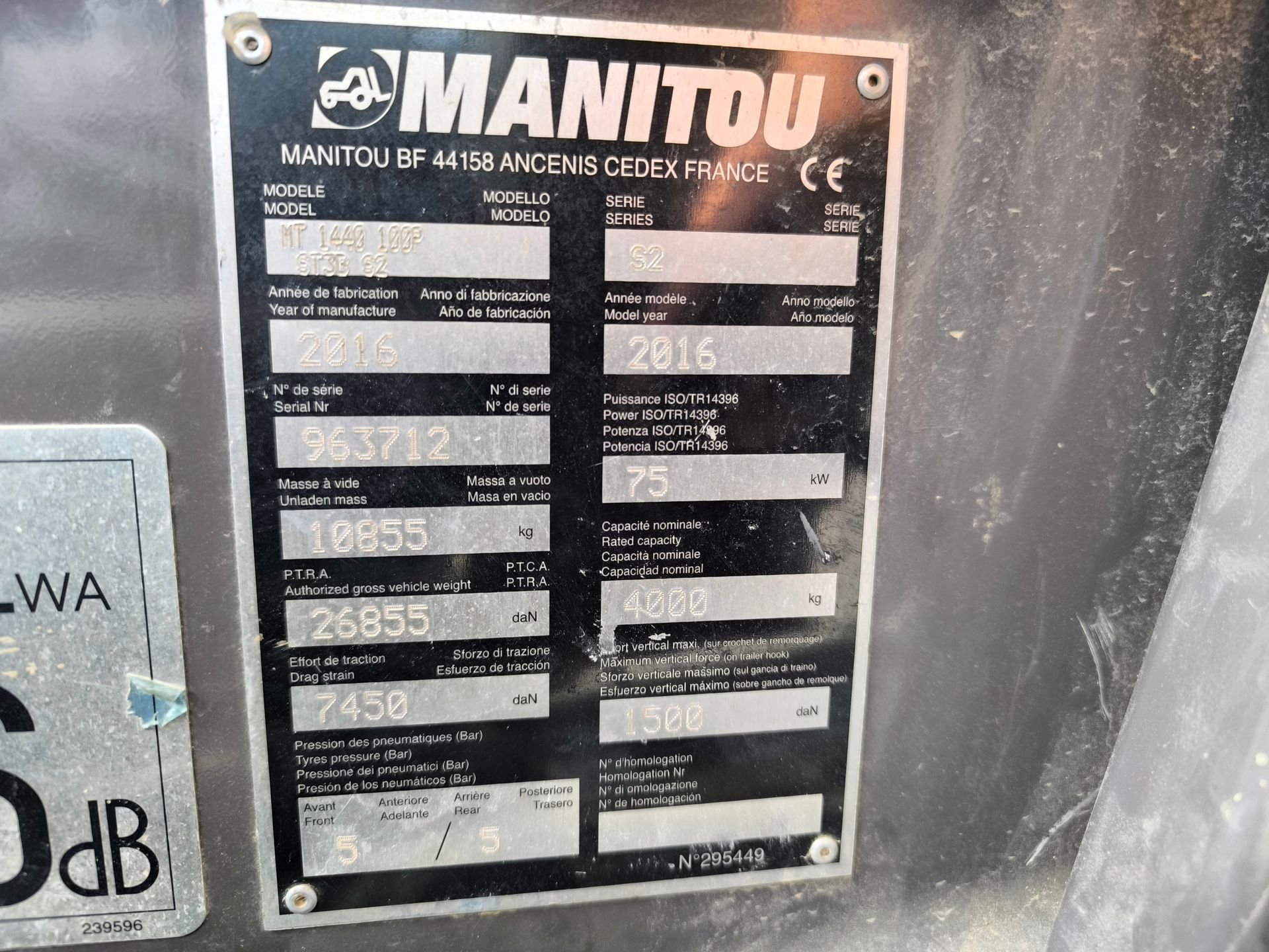 Manitou MT 1440
