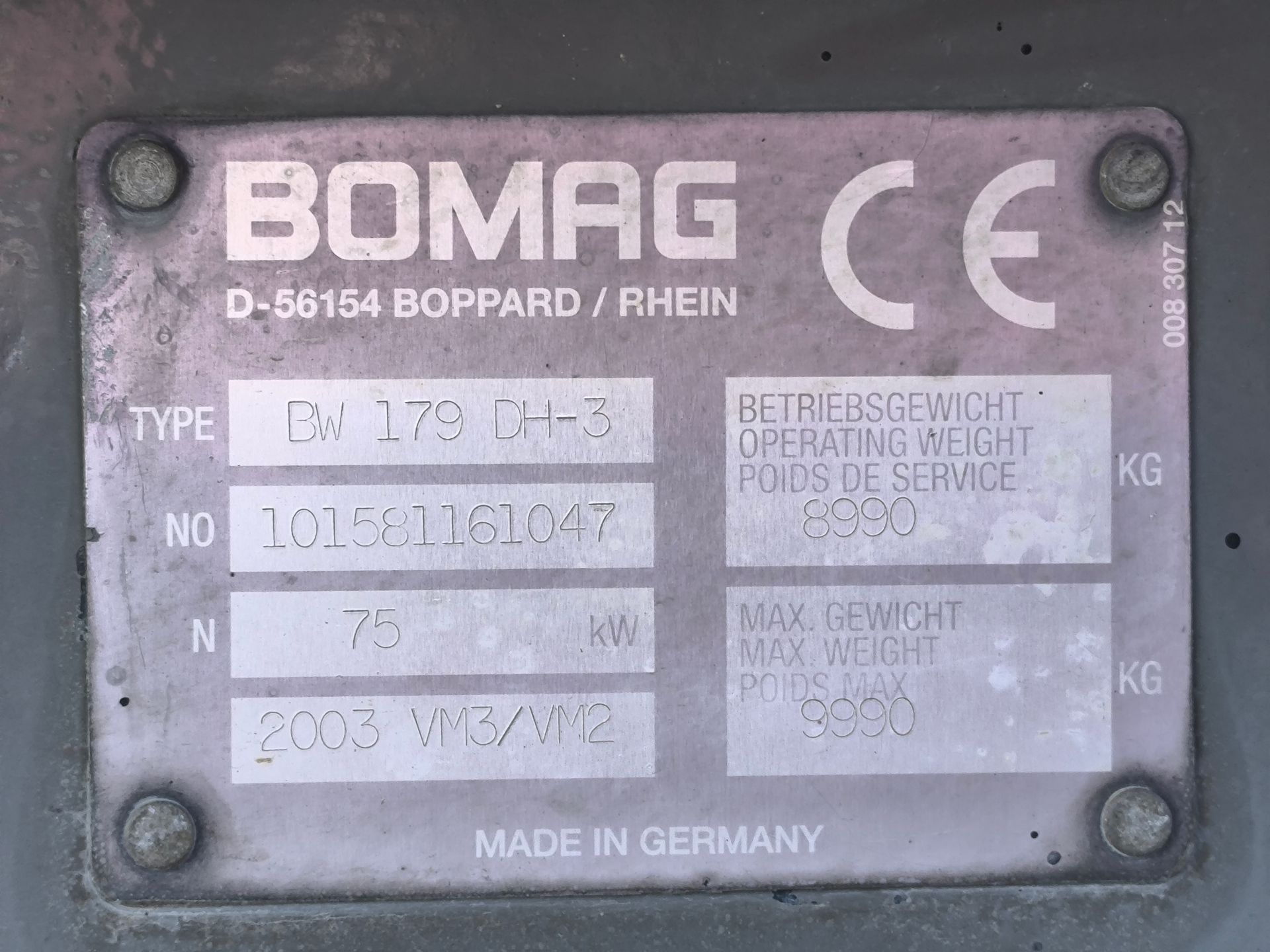 Bomag BW BW 179 DH-3