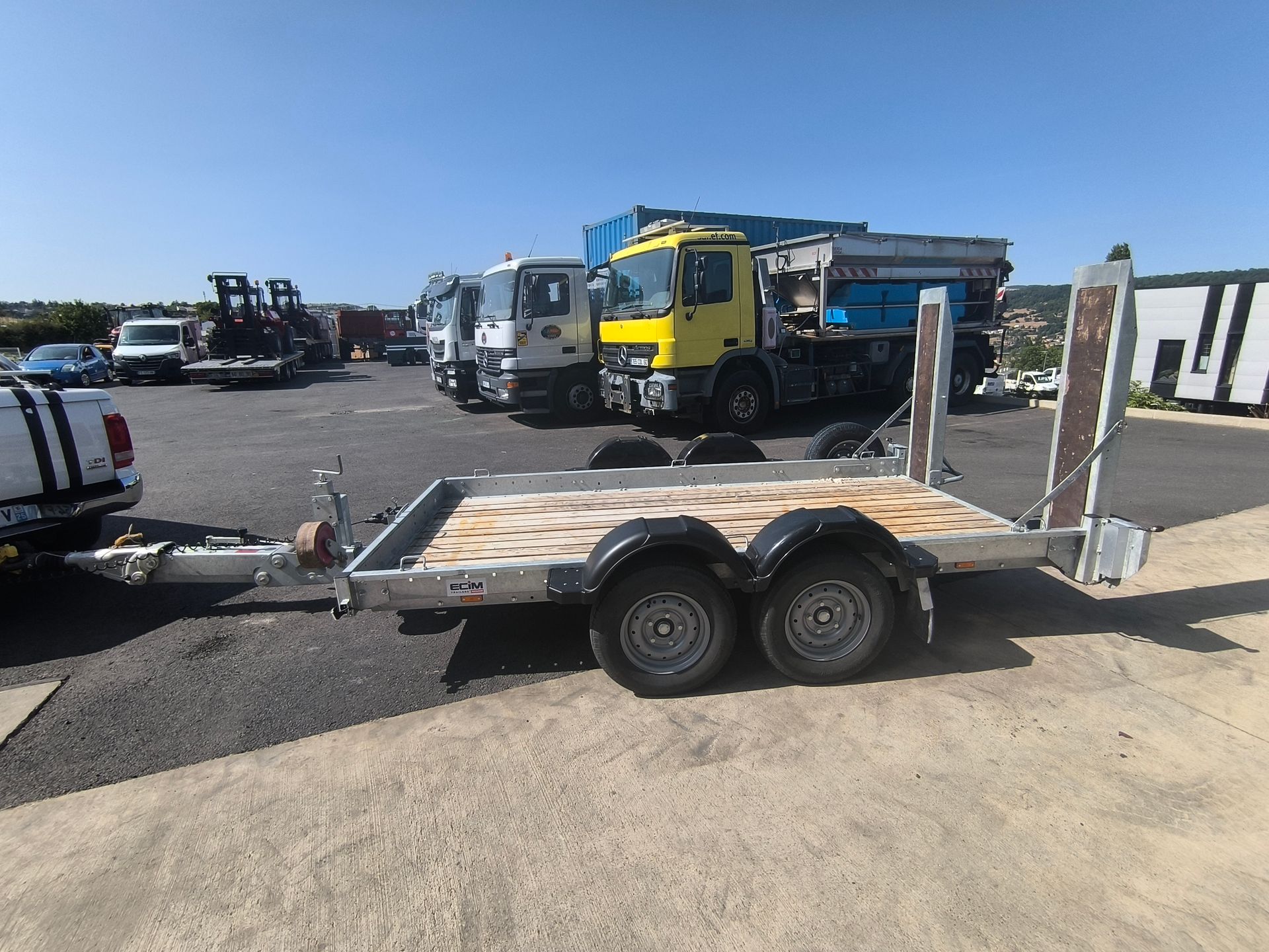 Ecim Porte engins 2 essieux 3.5t