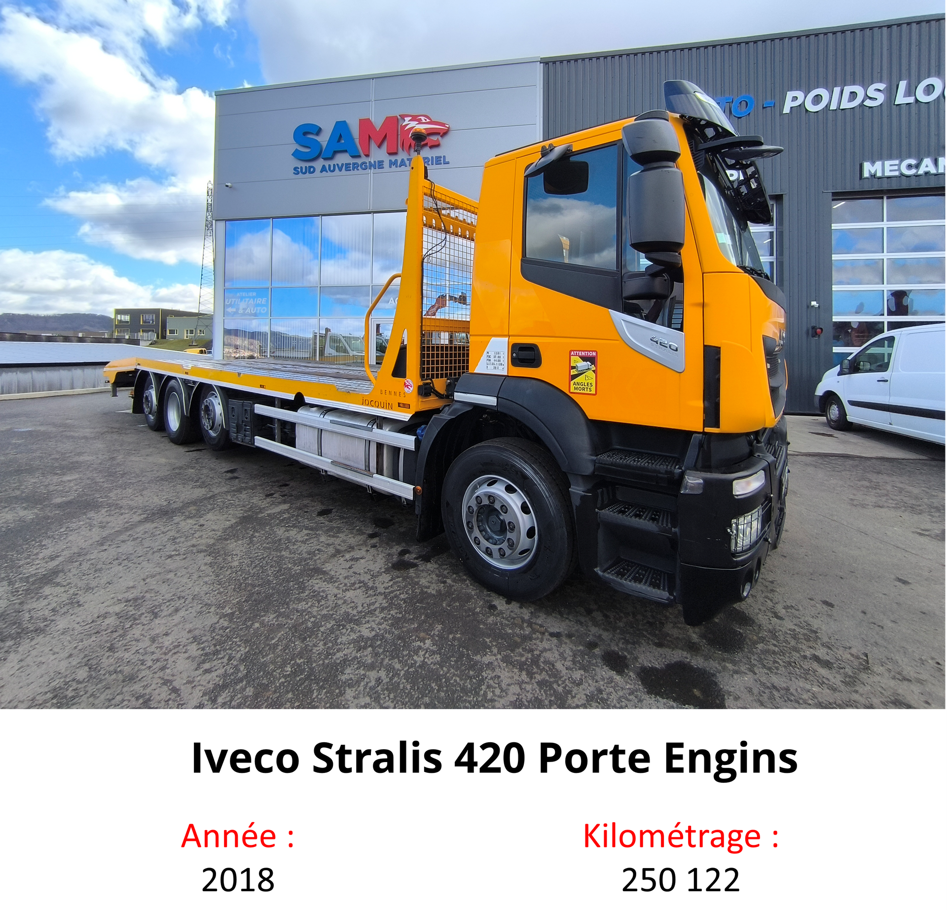 Iveco Stralis 420 Porte engins
