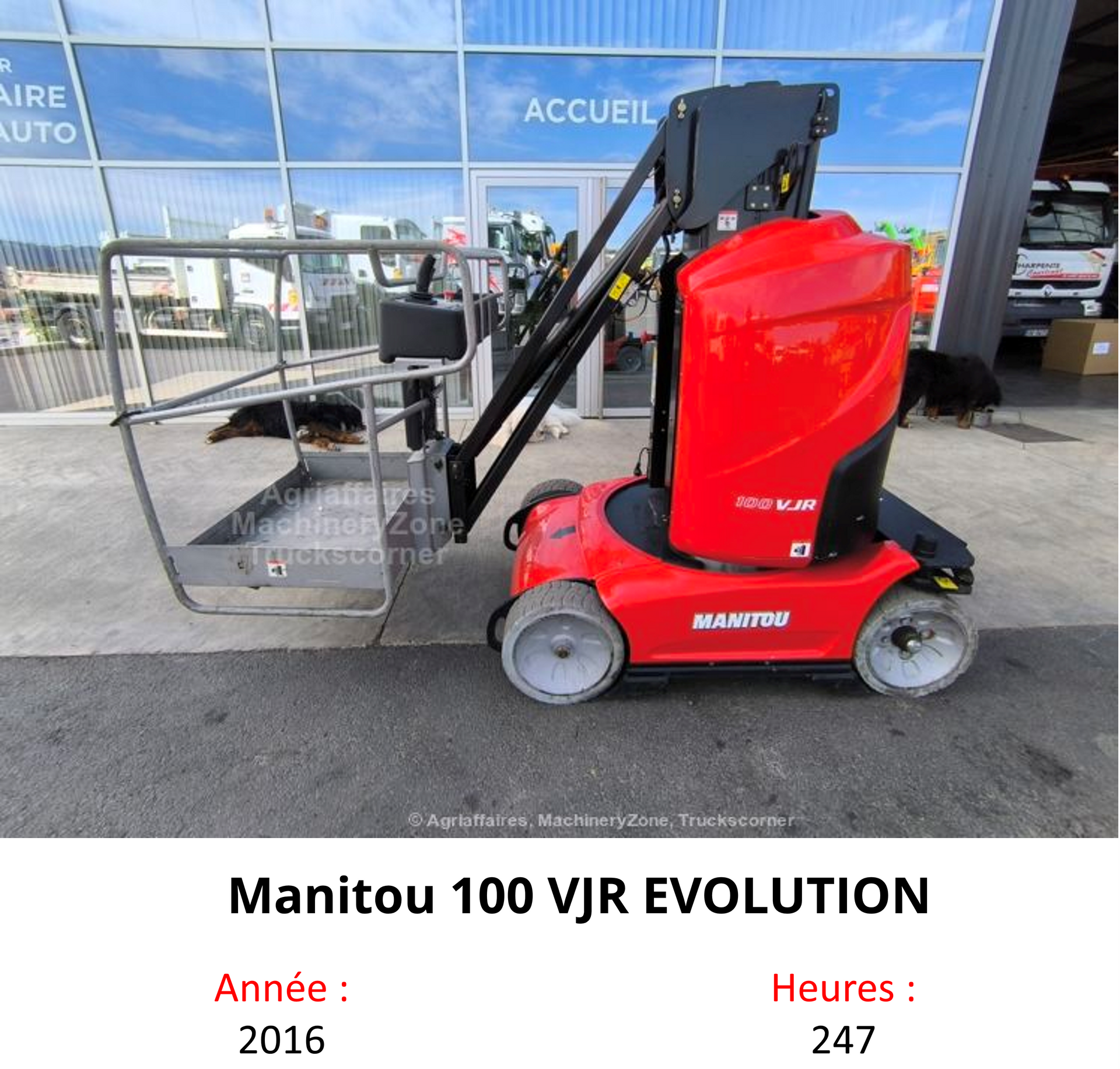 Manitou 100 VJR EVOLUTION