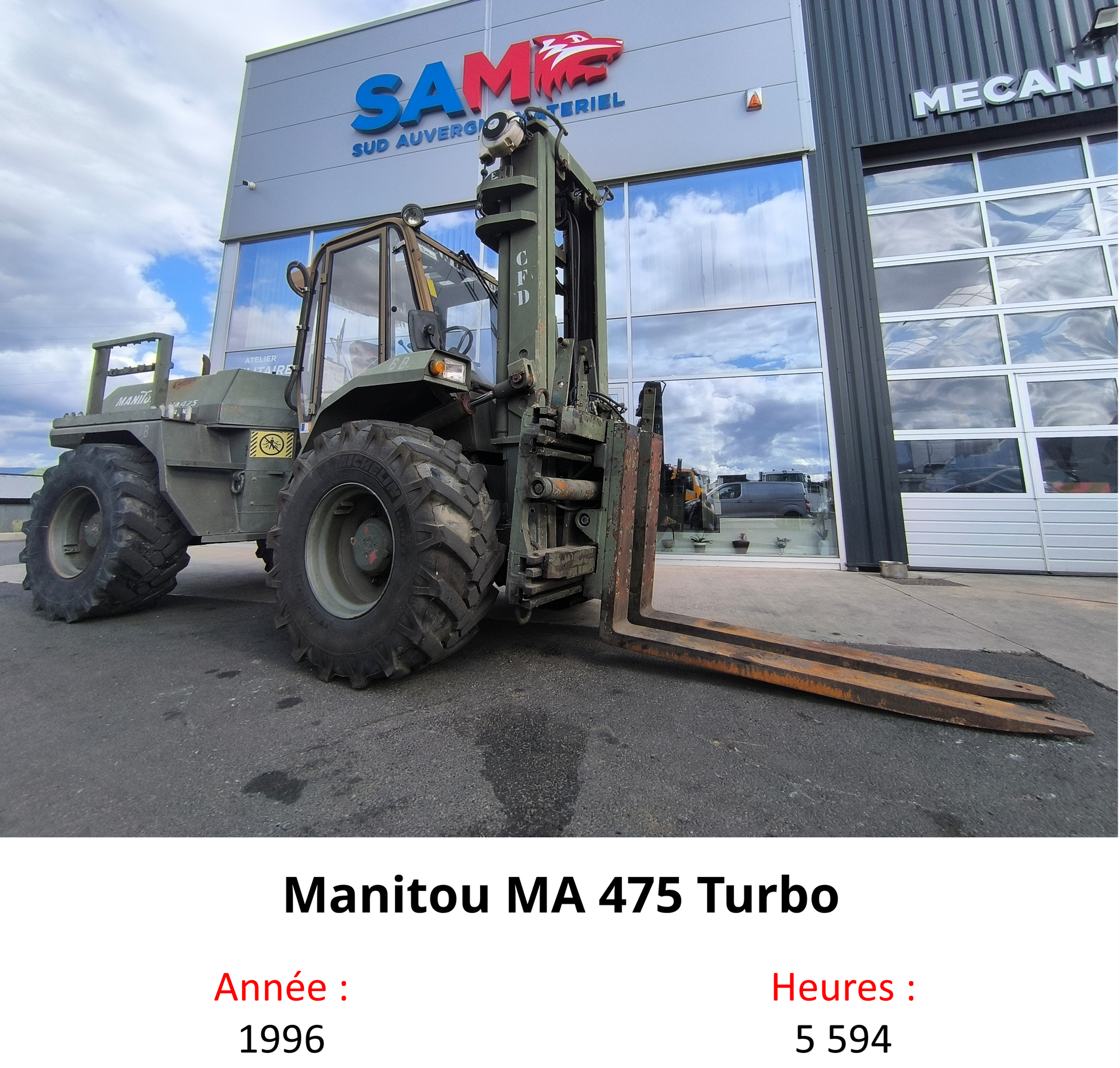 Manitou MA 475 Turbo