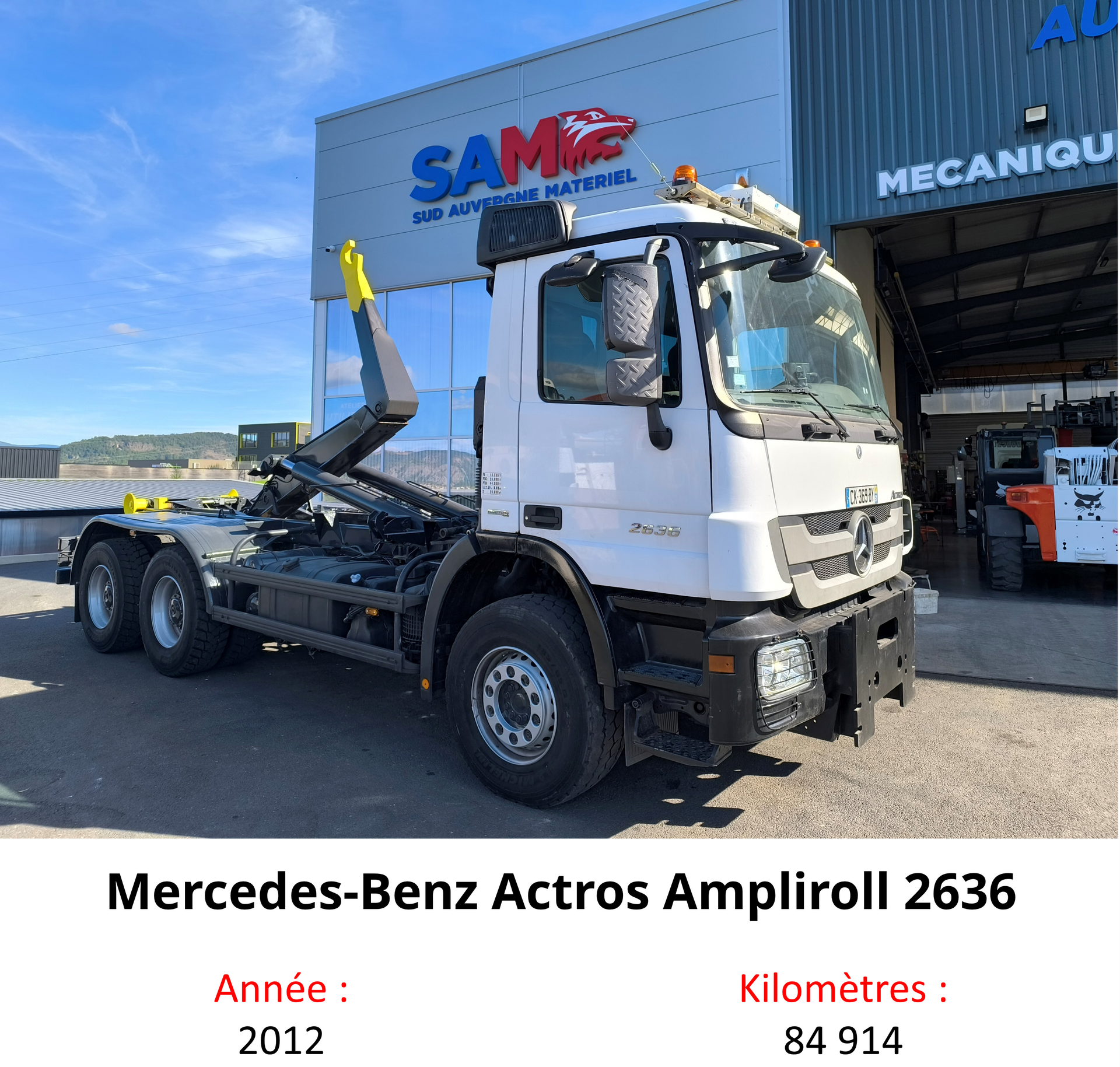 Mercedes-Benz Actros Ampliroll 2636
