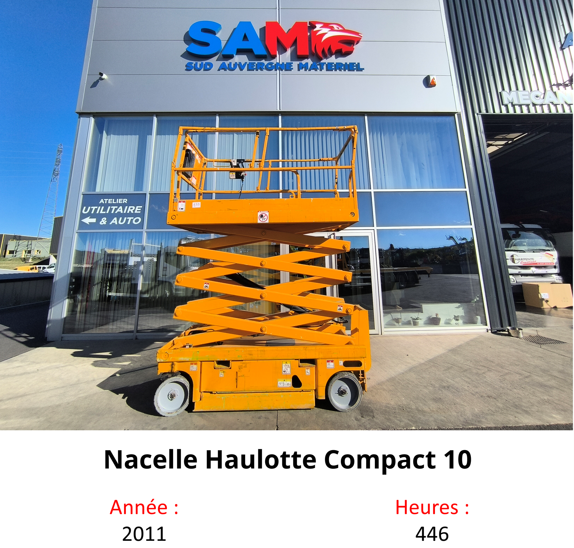 Nacelle Haulotte Compact 10
