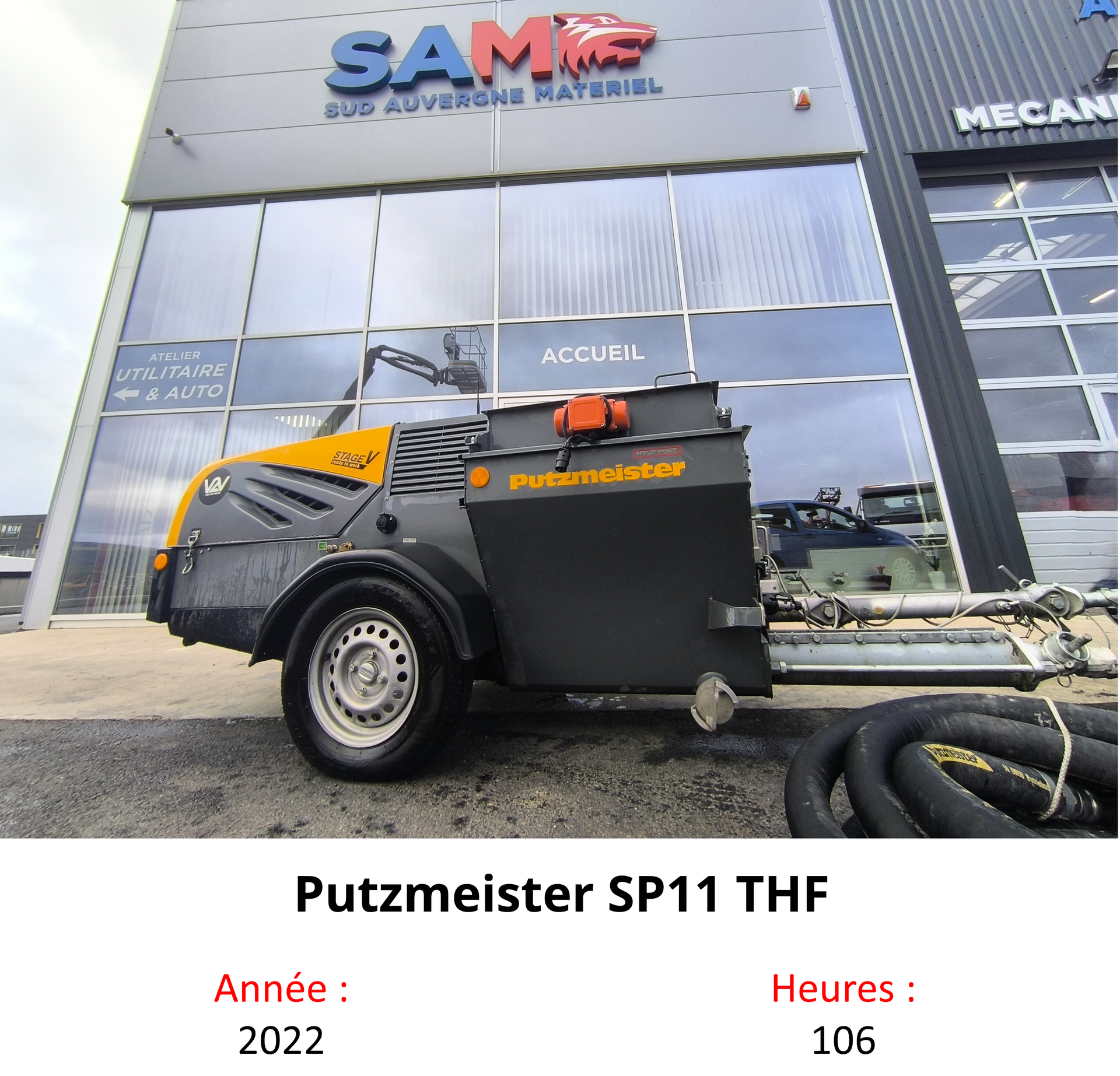 Putzmeister SP11 THF