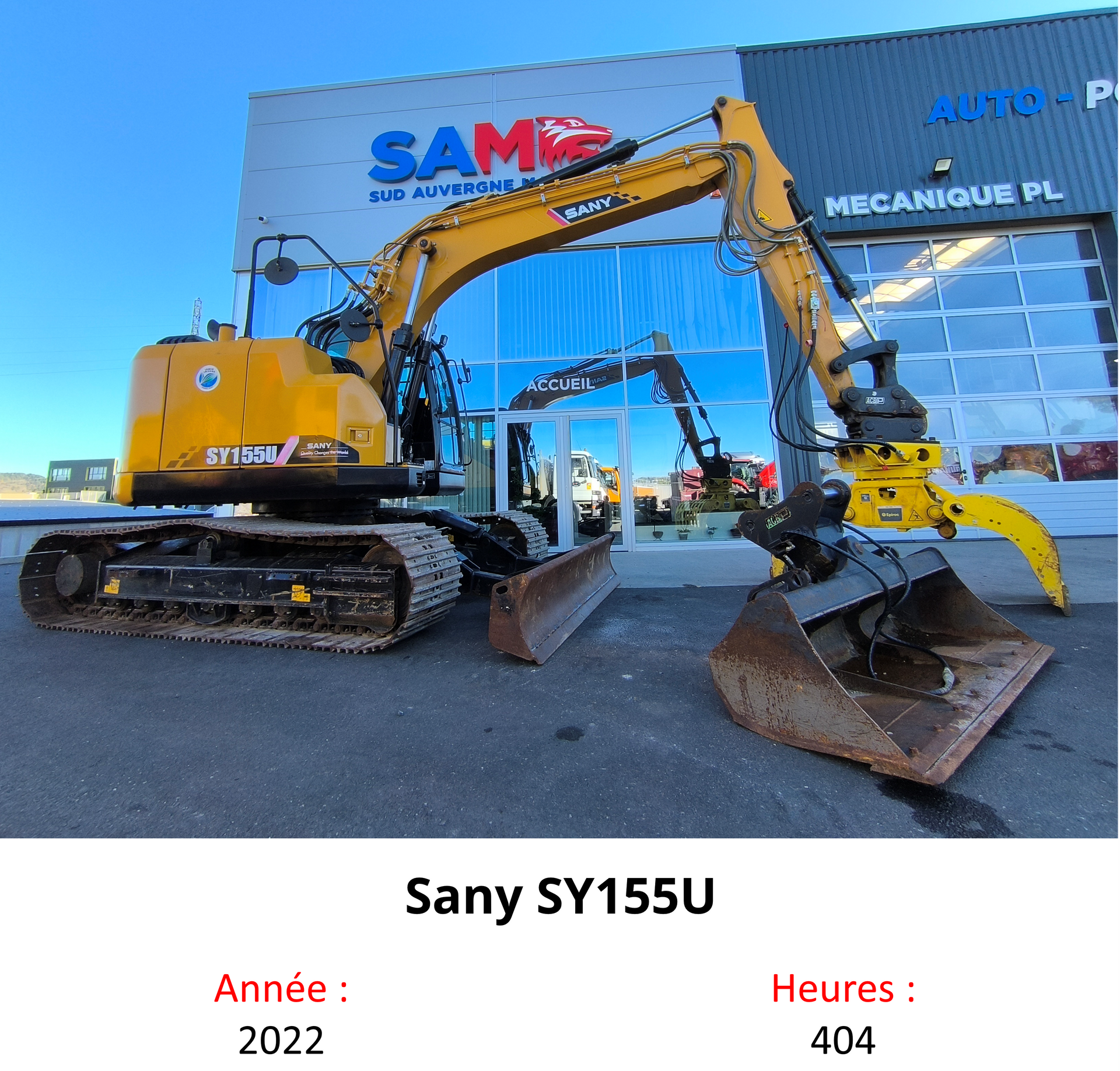 Sany SY155U