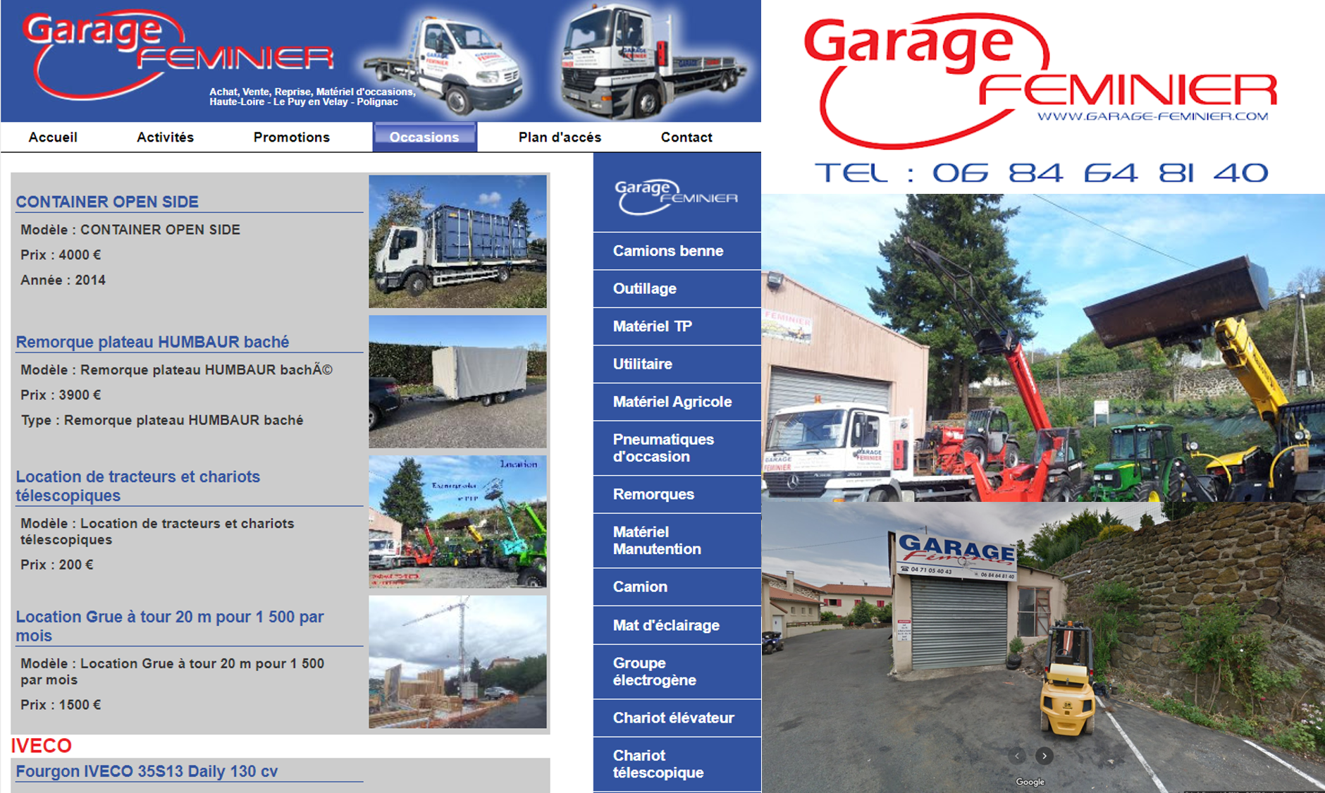 Anciennement garage feminier