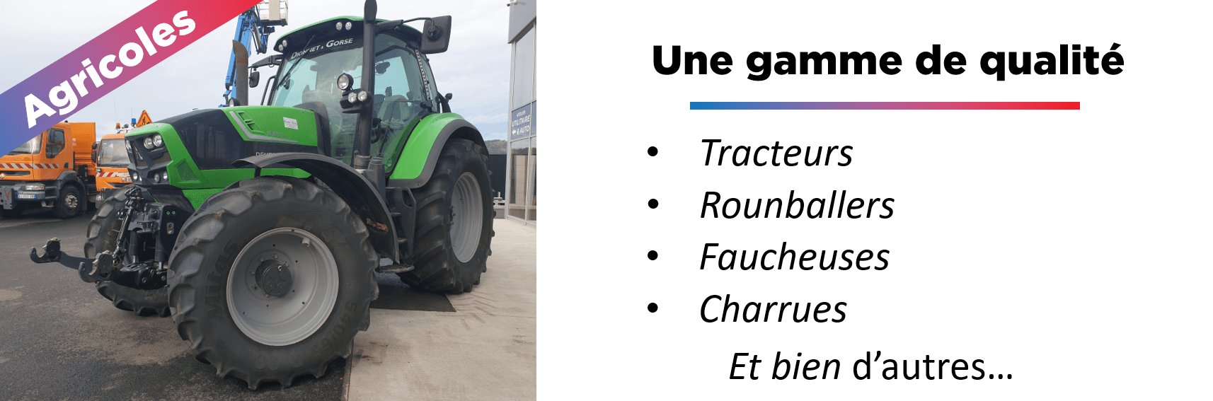 SAM nos occasions agricoles