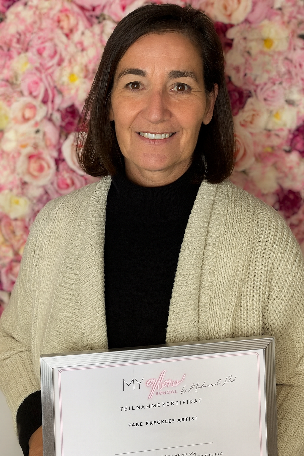 Sommersprossen Fake Freckles Schulung Online Zertifikat