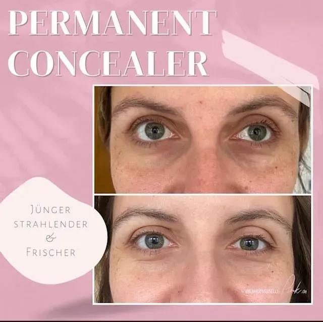 Permanent Concealer vorher nachher