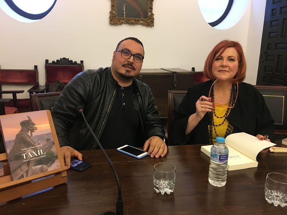 maria viedma , imad badour , Libro taxil