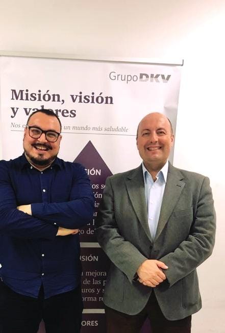 Imad Badour con Antonio González