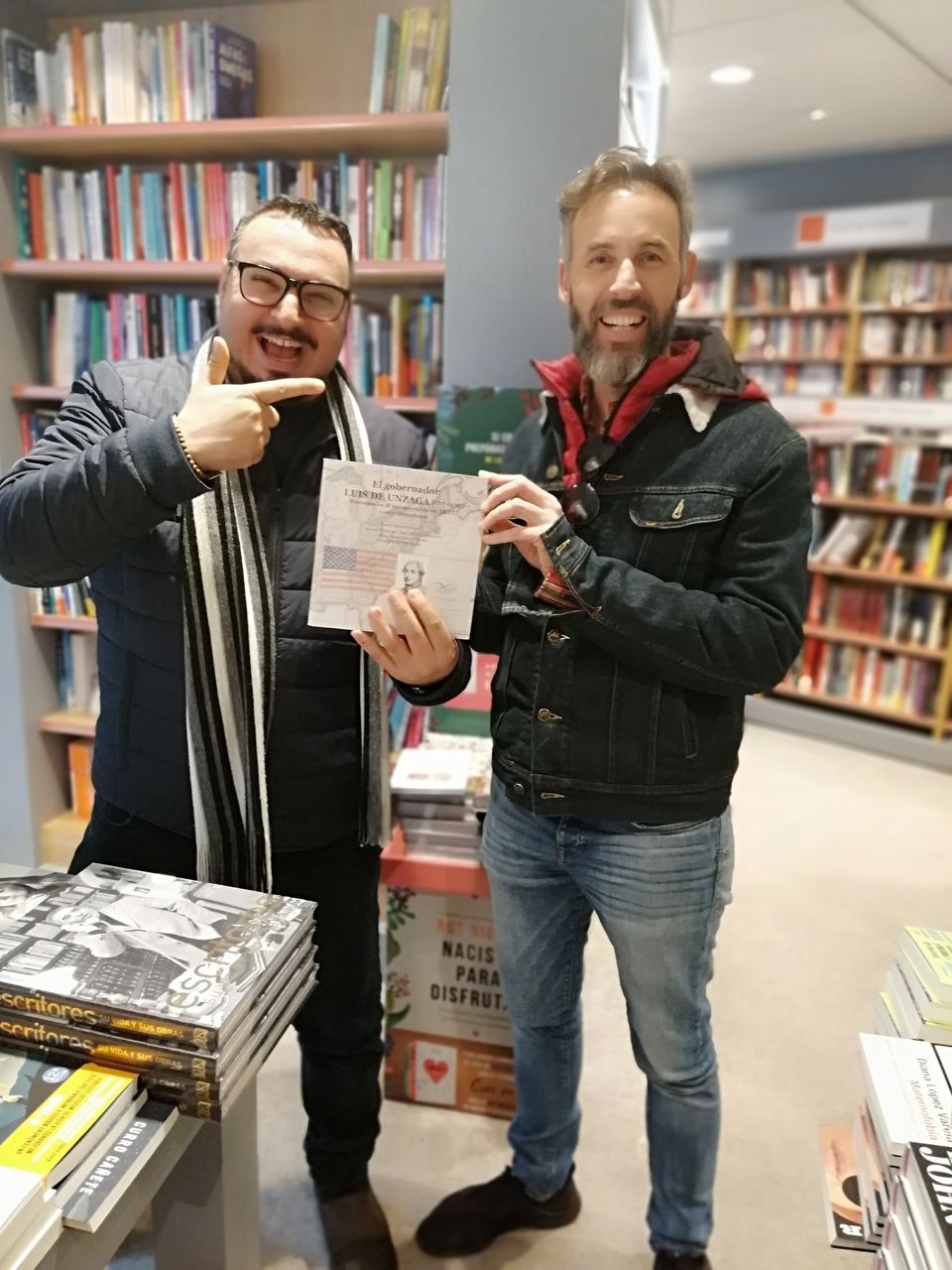 IMAD BADOUR CON FRANCISCO J. CAZORLA-GRANADOS