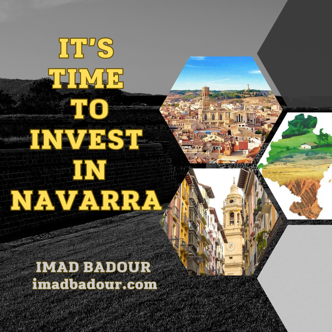 ✅ It's time to invest in Navarra. #Navarra #Tudela #Pamplona #España #OrienteMedio #ImadBadour imadbadour.com ✅ It's time to invest in Navarra. #Navarra #Tudela #Pamplona #España #OrienteMedio #ImadBadour imadbadour.com