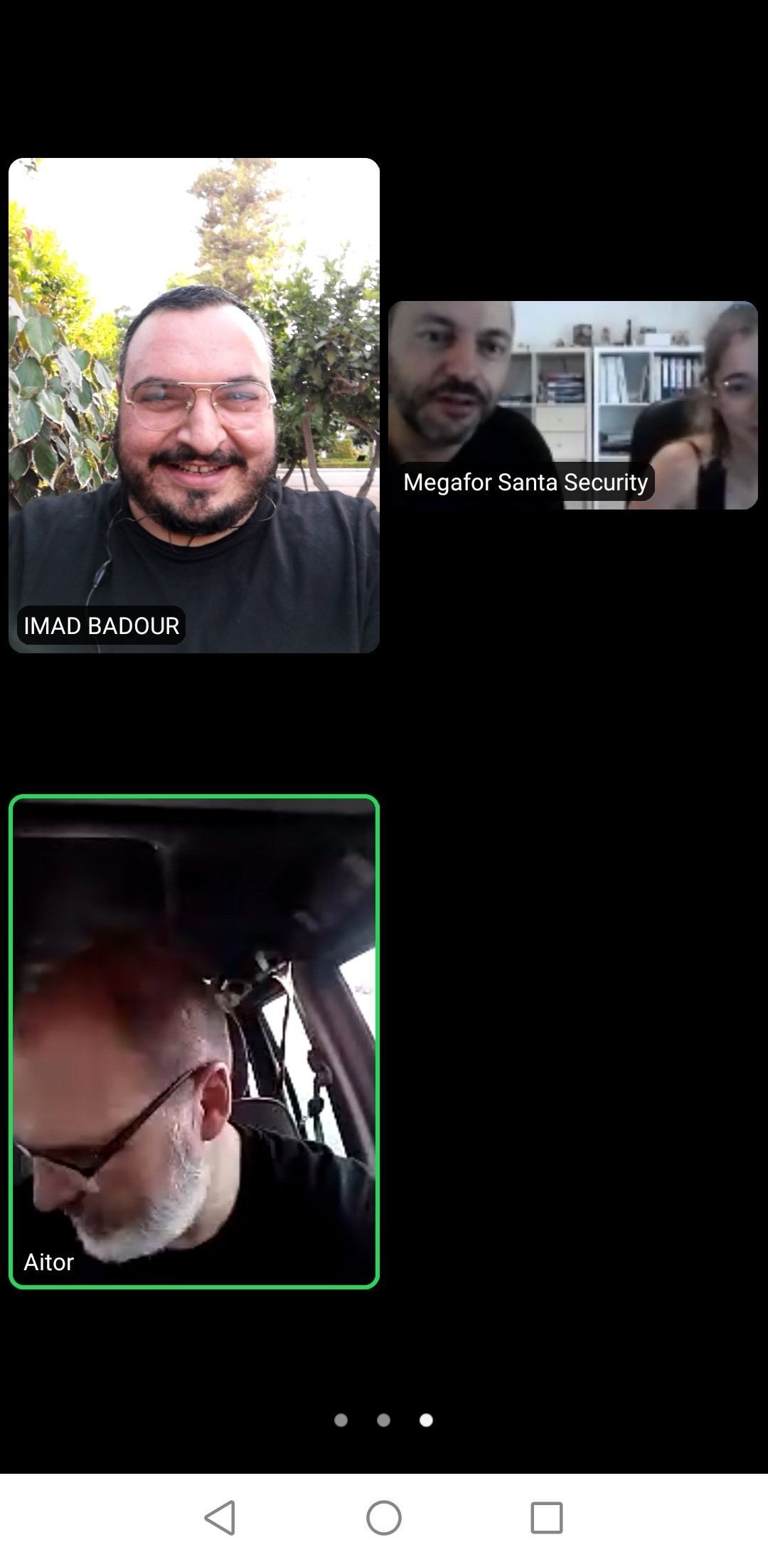 Reunión de trabajo con departamento desde Burgos , Málaga y Alicante Reunión de trabajo con departamento desde Burgos , Málaga y Alicante