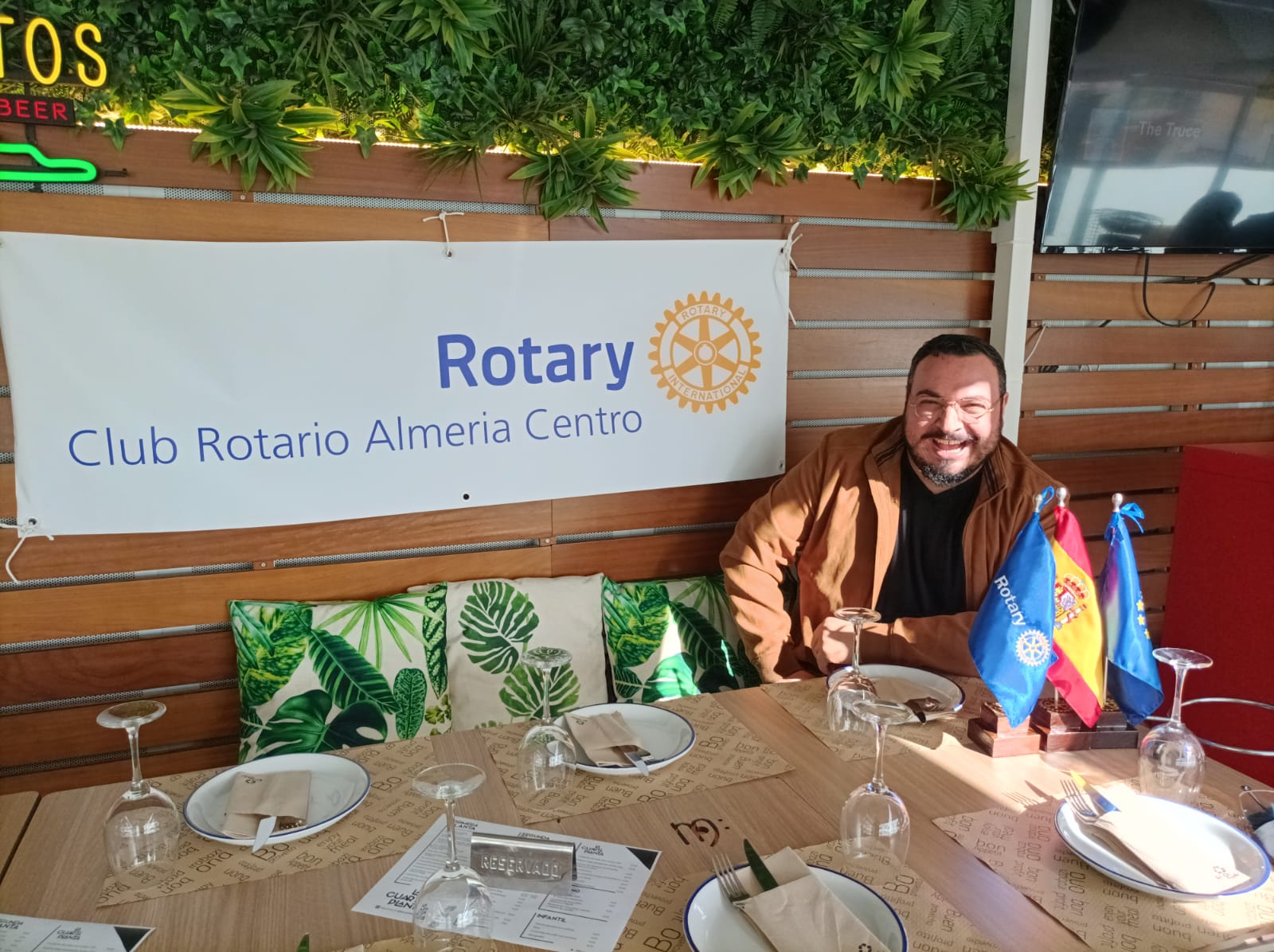 Imad Badour, socio fundador de Club Rotario  Almería Centro