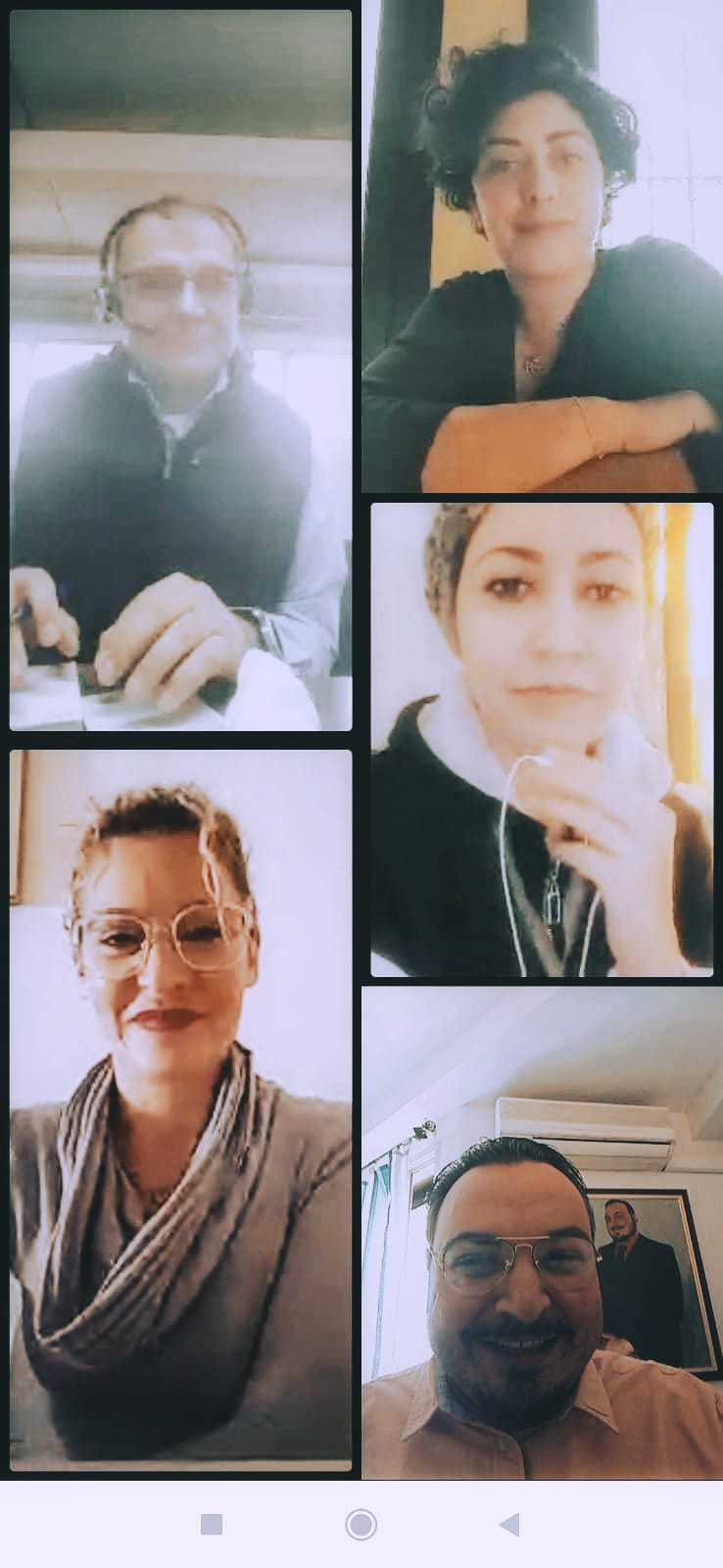 Reunión ADCOME Asociación para el desarrollo cultural y económico entre Oriente Medio y Europa