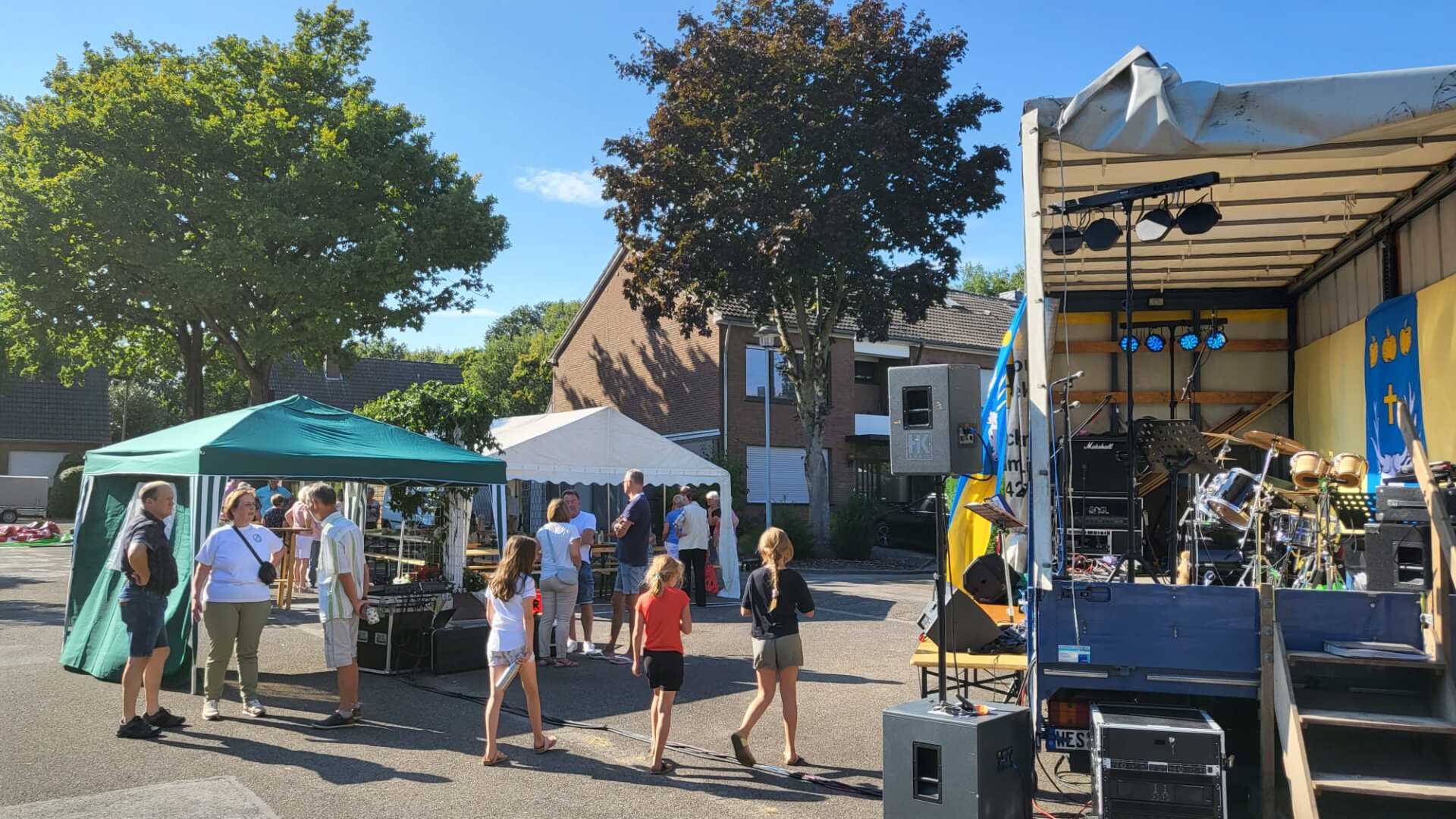 Baumsiedlung Einweihung Schaephuysen