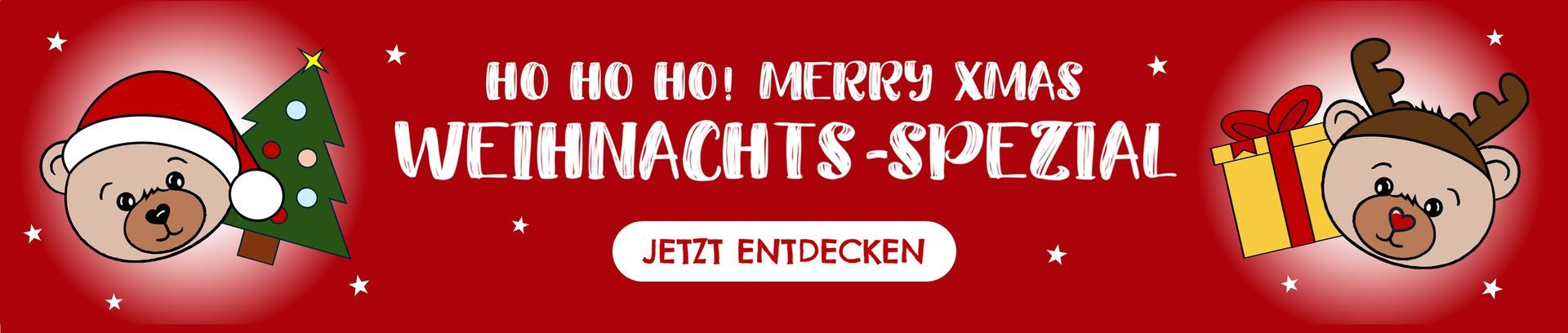 Weihnachtsspezial: Ho Ho Ho! We love XMAS! Winterliche Kuscheltiere für Weihnachten für Stofftier Fans und Sammler.