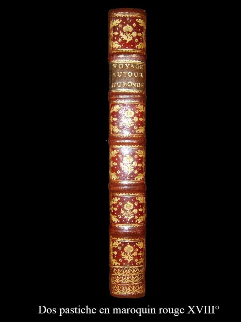 DOS PASTICHE EN MAROQUIN XVIII°
