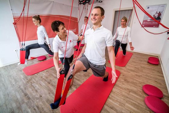 Kleingruppentraining mit viel Spaß im Team gemeinsam trainieren