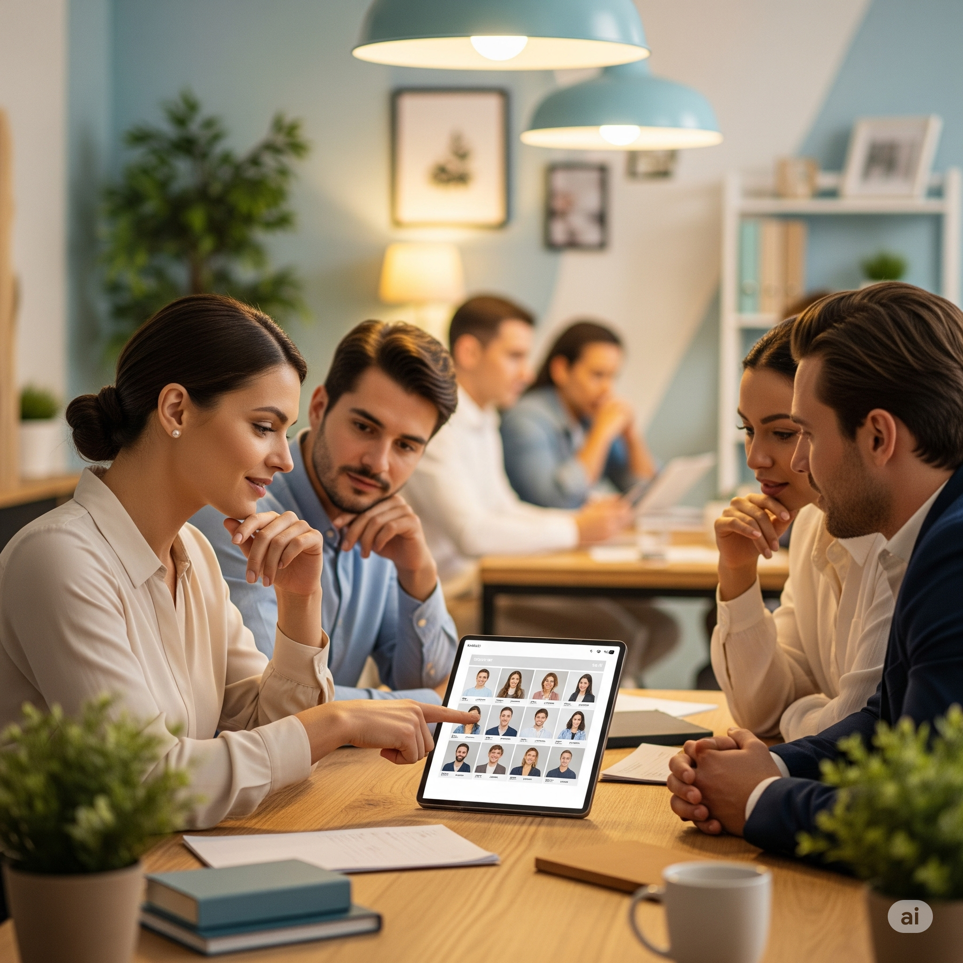 proceso cuidadoso de seleccion