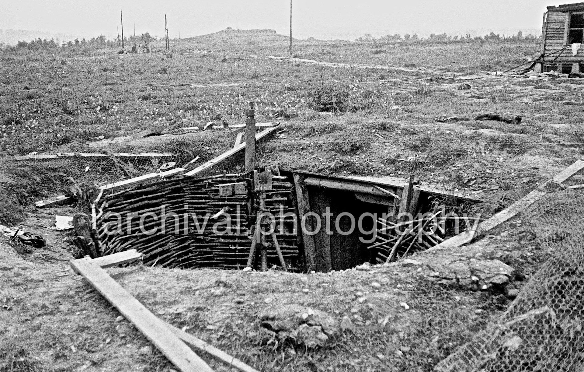 Blown up bunker - Damaged Bunker - Belgian Fort Eben-Emael May 1940