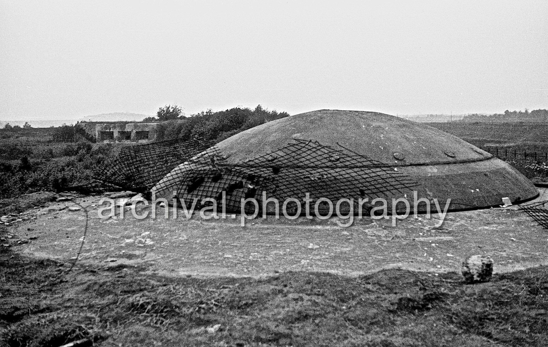 Damaged Bunker - Belgian Fort Eben-Emael May 1940