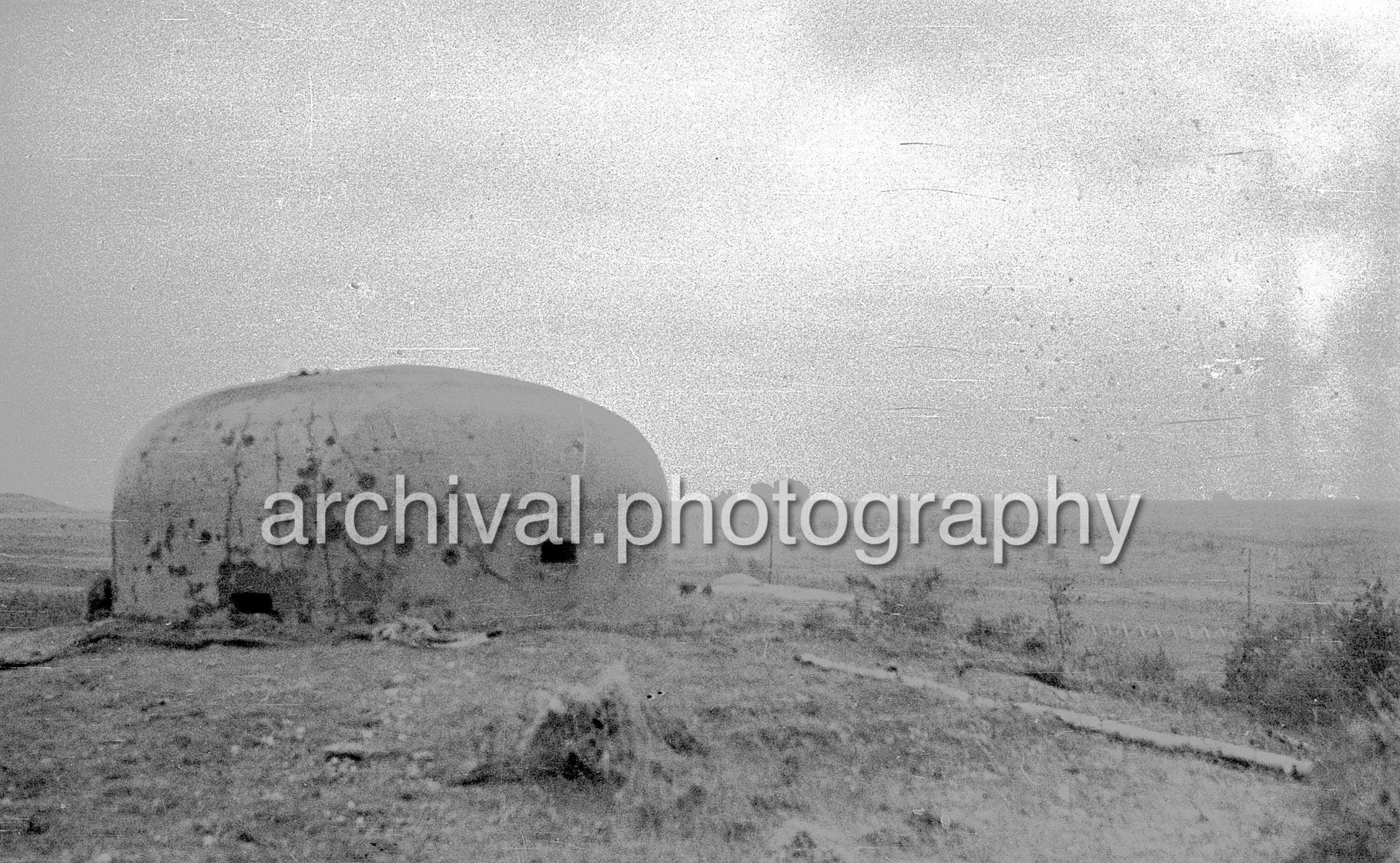 Damaged Bunker - Belgian Fort Eben-Emael May 1940