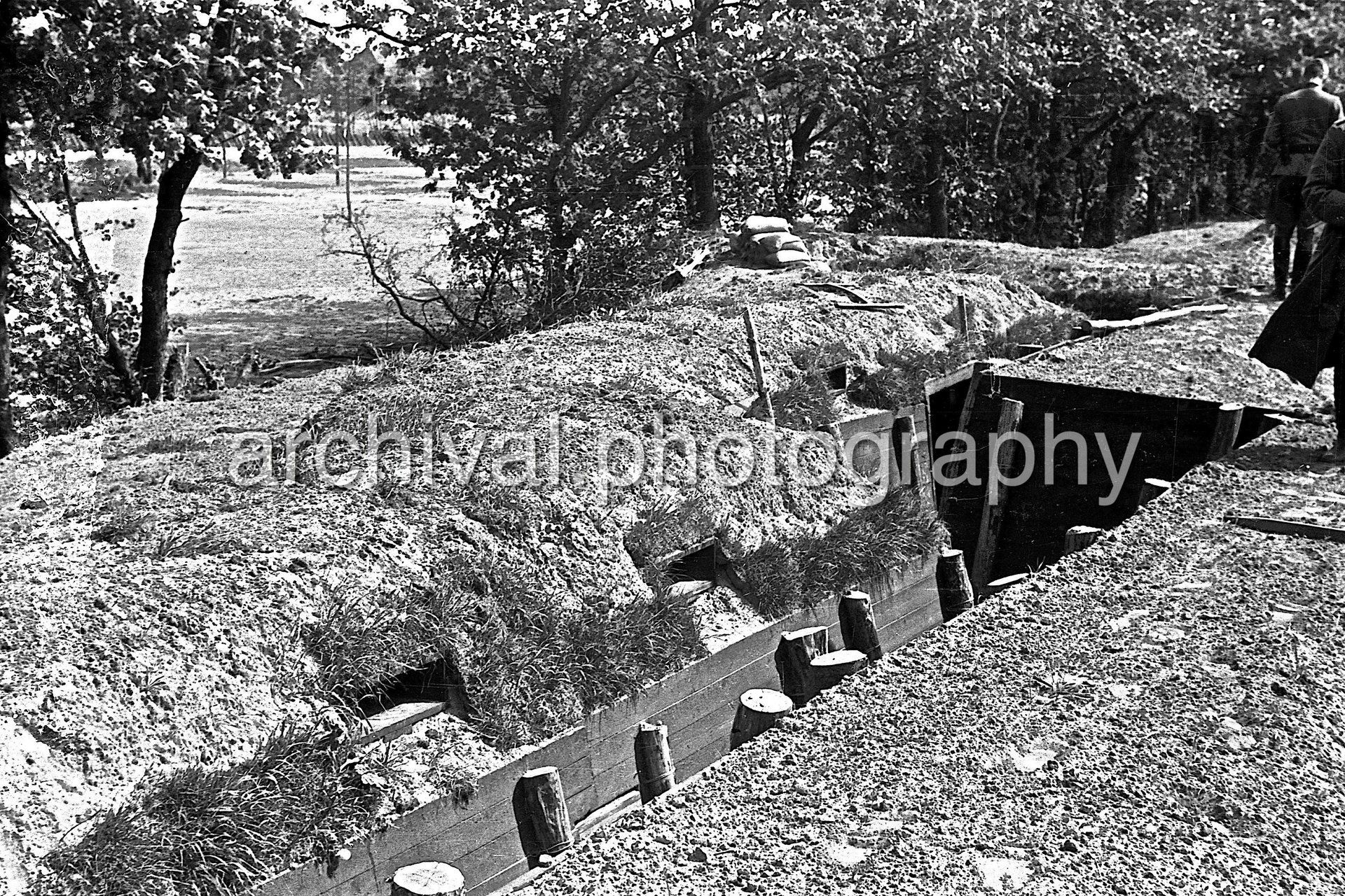 German WWII Fortifications, Ramparts And Weapons