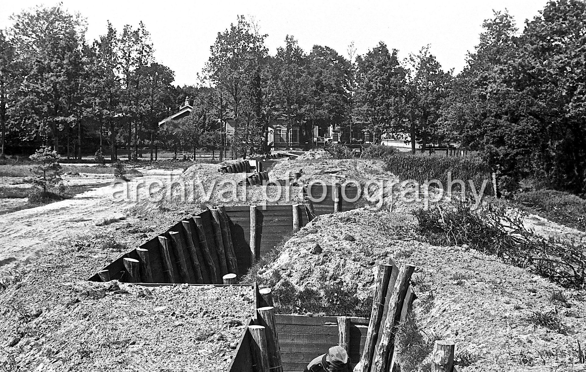 German WWII Fortifications, Ramparts And Weapons