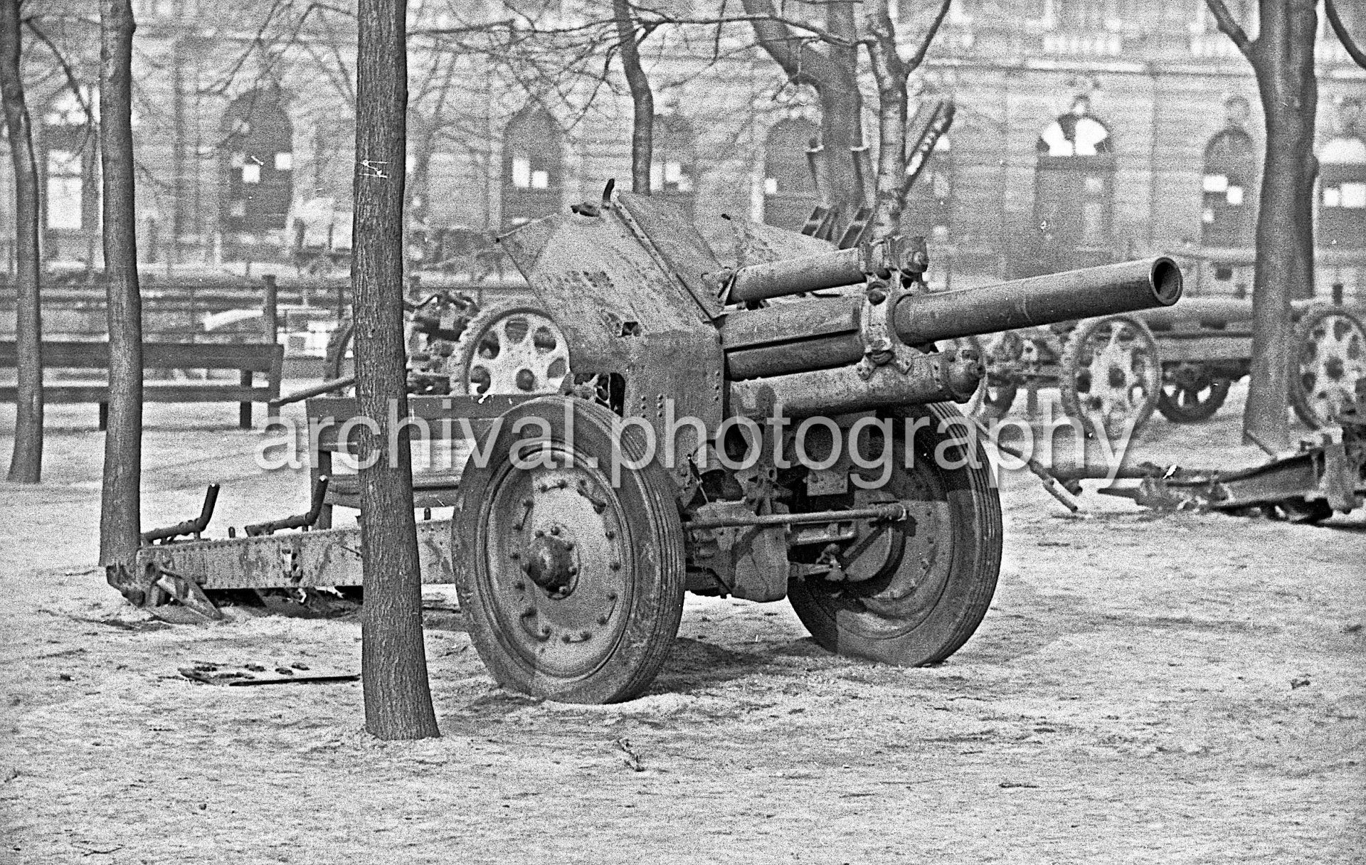 German WWII Fortifications, Ramparts And Weapons