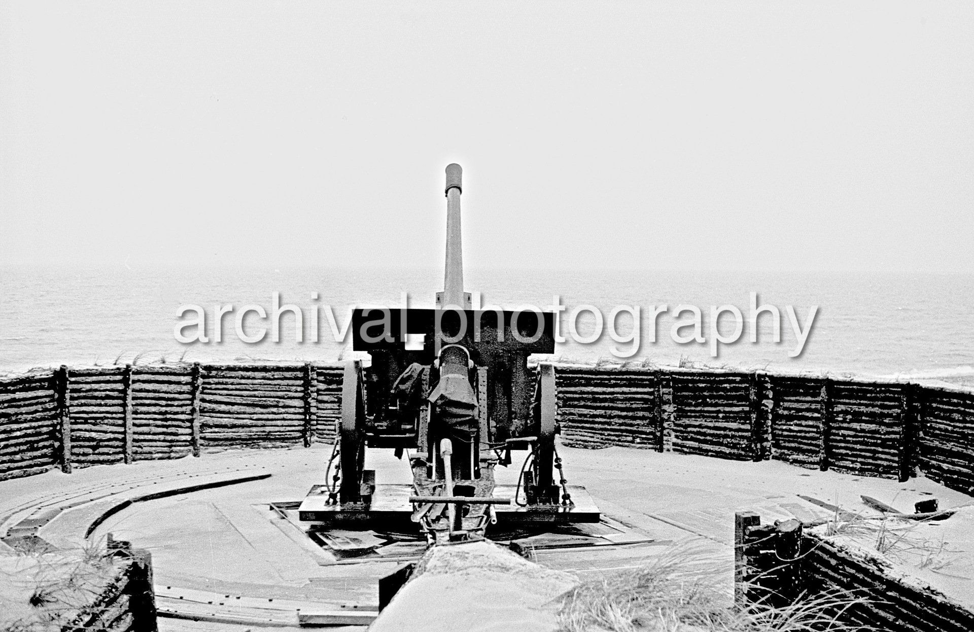 German WWII Fortifications, Ramparts And Weapons