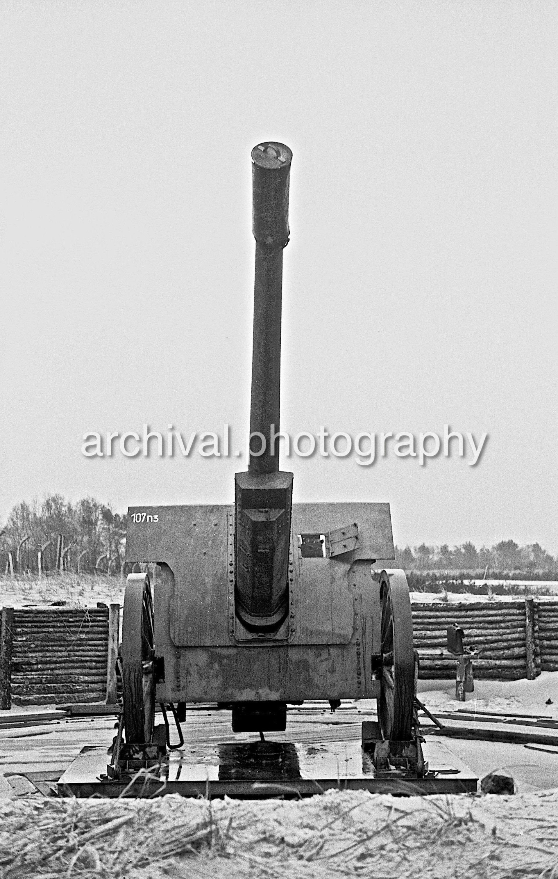 German WWII Fortifications, Ramparts And Weapons
