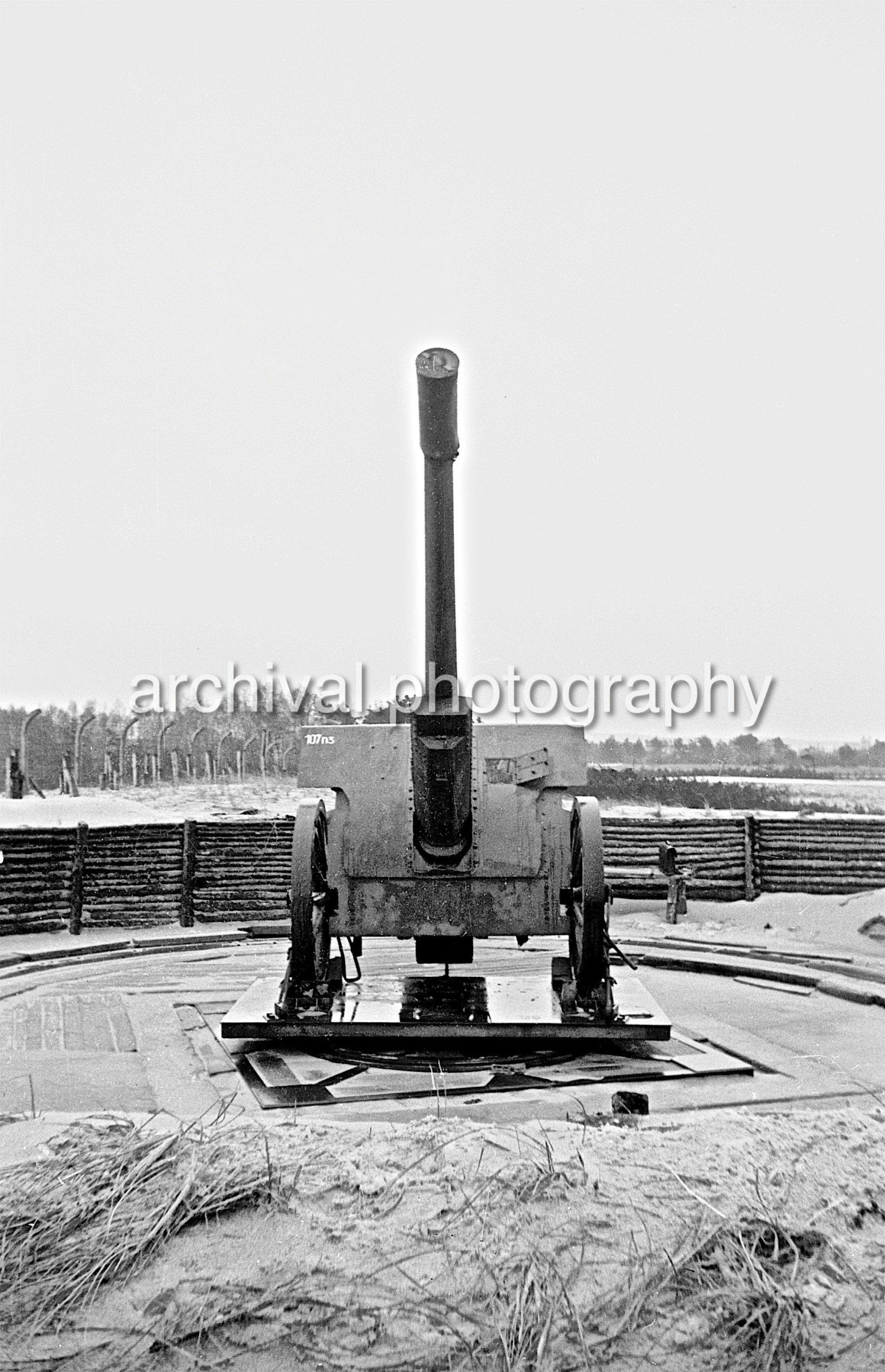 German WWII Fortifications, Ramparts And Weapons