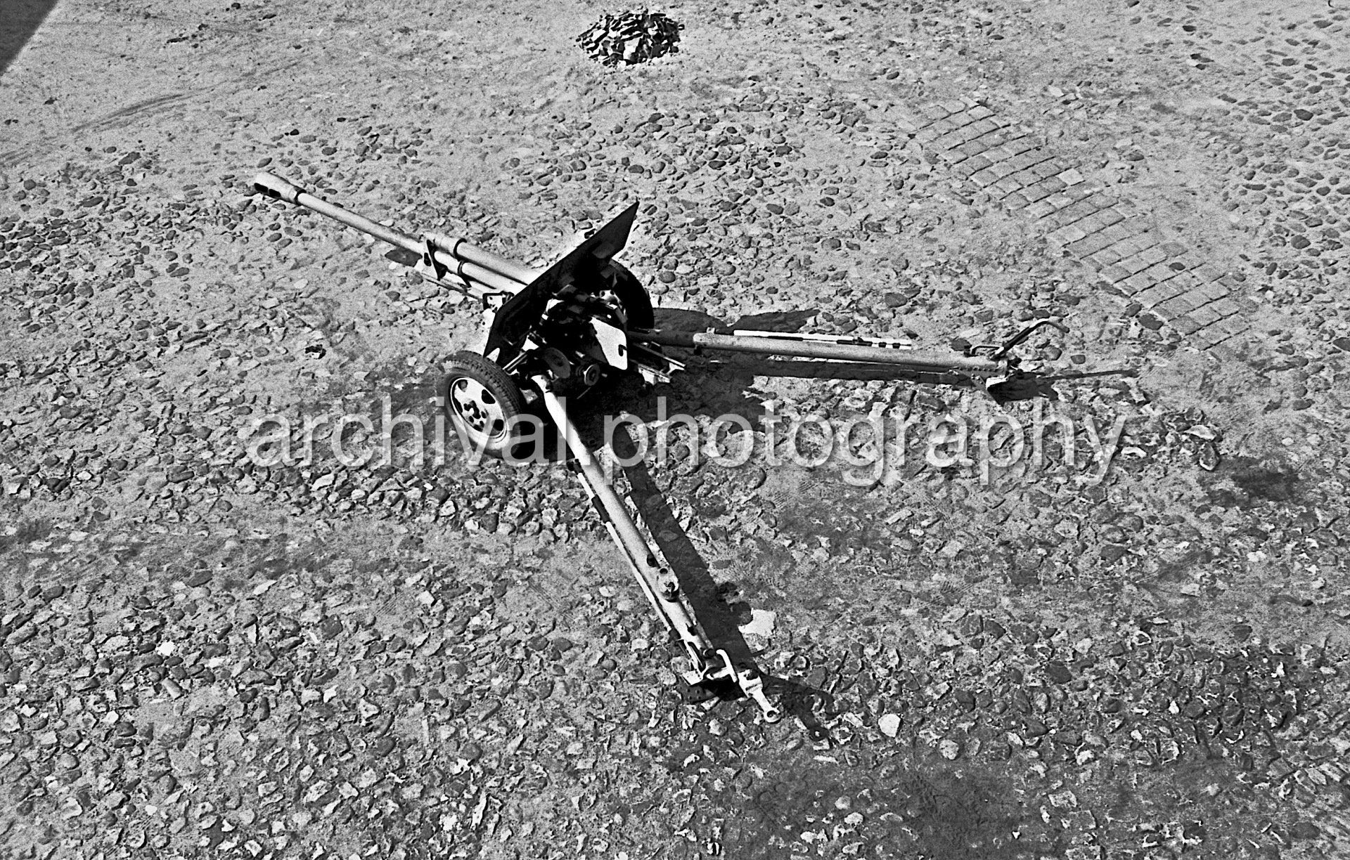 German WWII Fortifications, Ramparts And Weapons