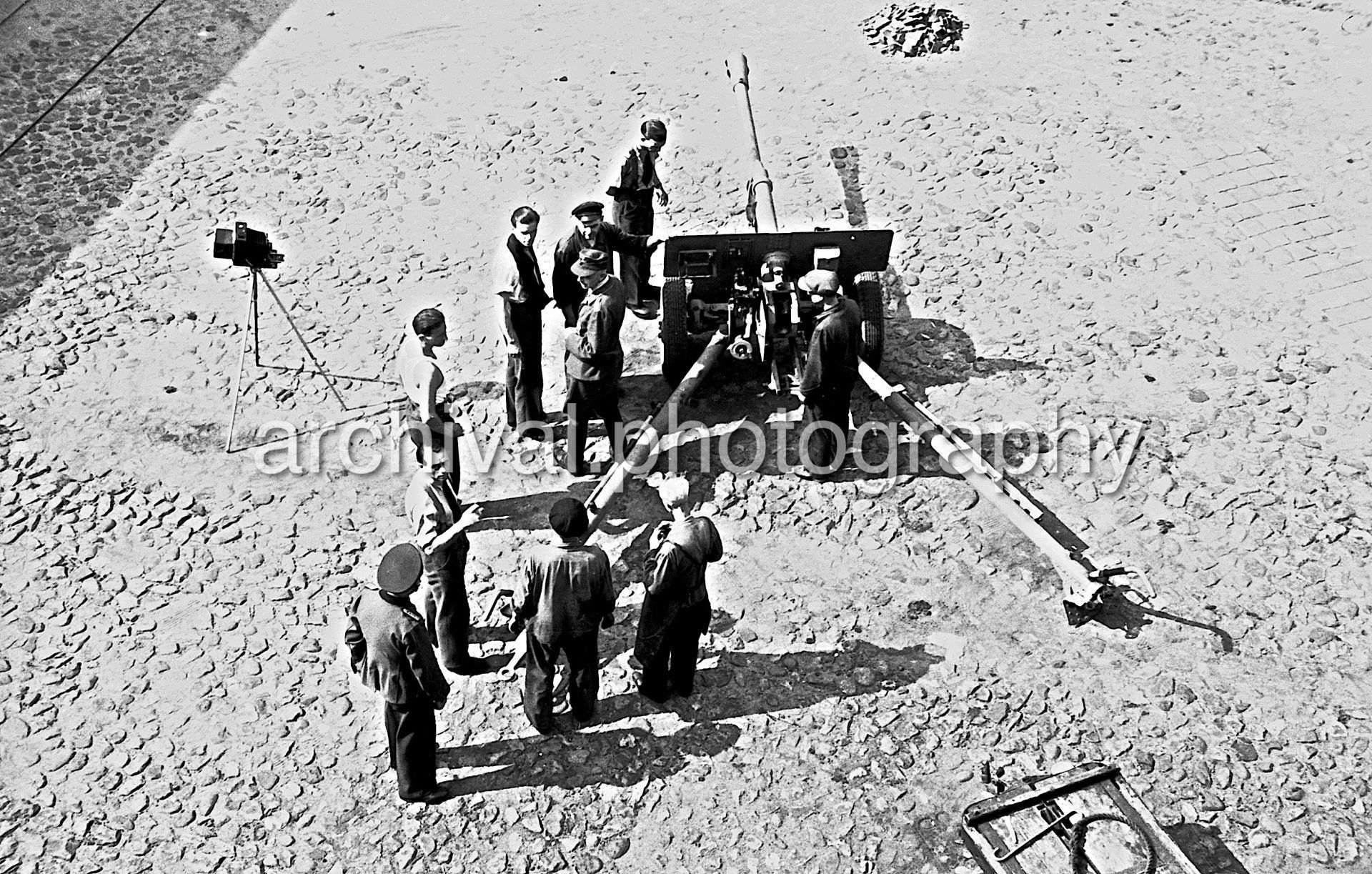 German WWII Fortifications, Ramparts And Weapons