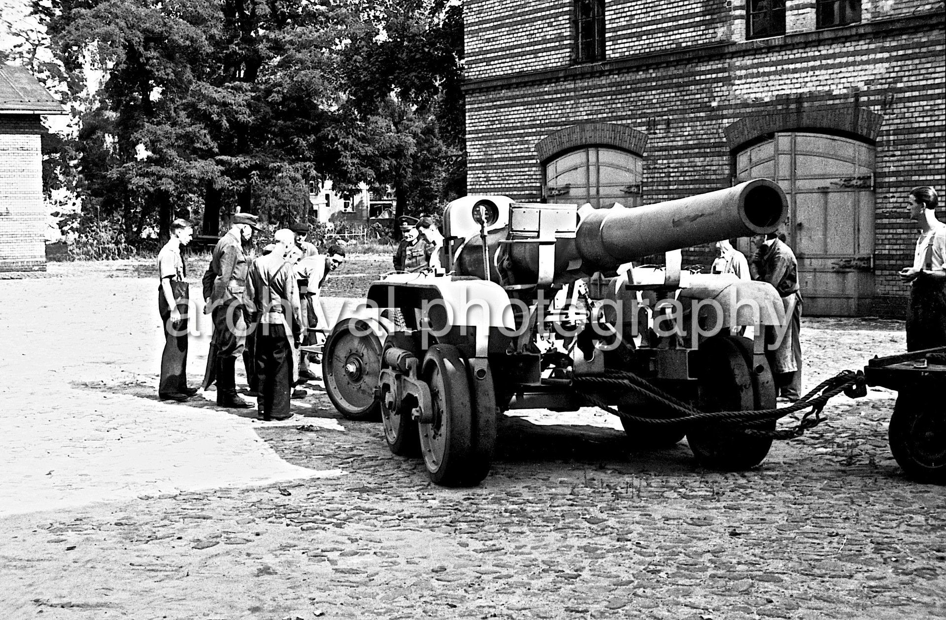 German WWII Fortifications, Ramparts And Weapons