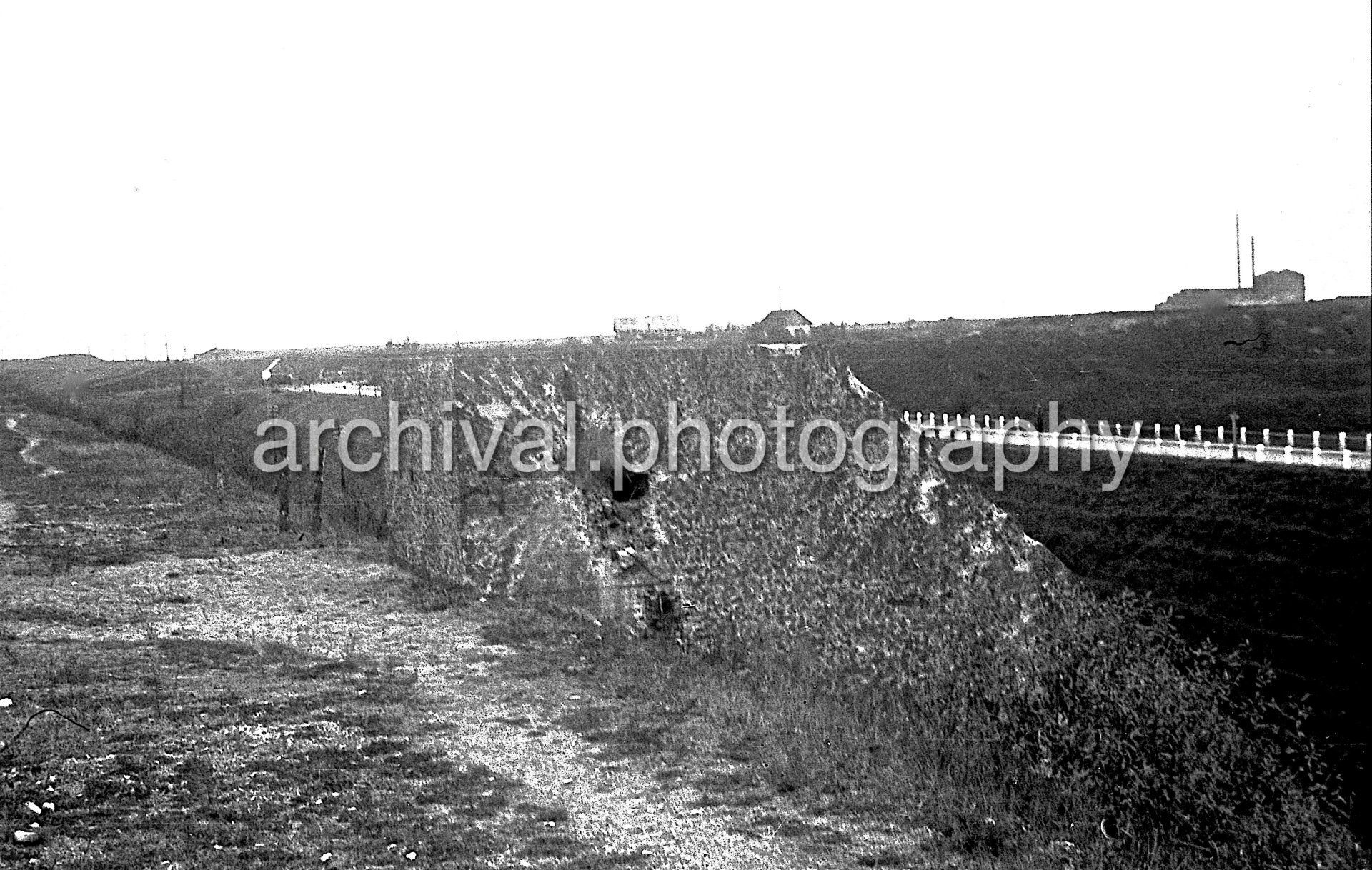 German WWII Fortifications, Ramparts And Weapons