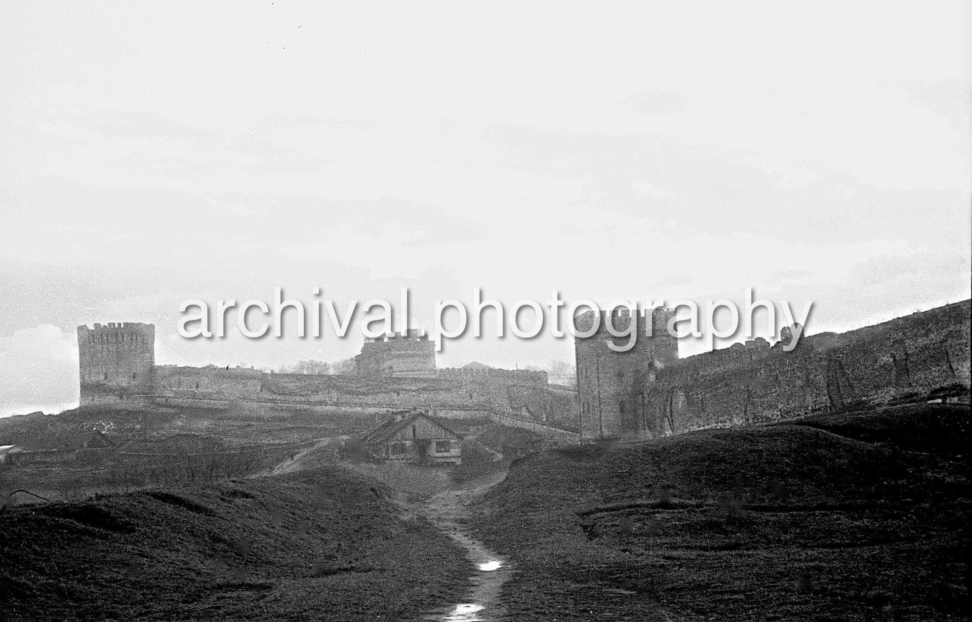 German WWII Fortifications, Ramparts And Weapons