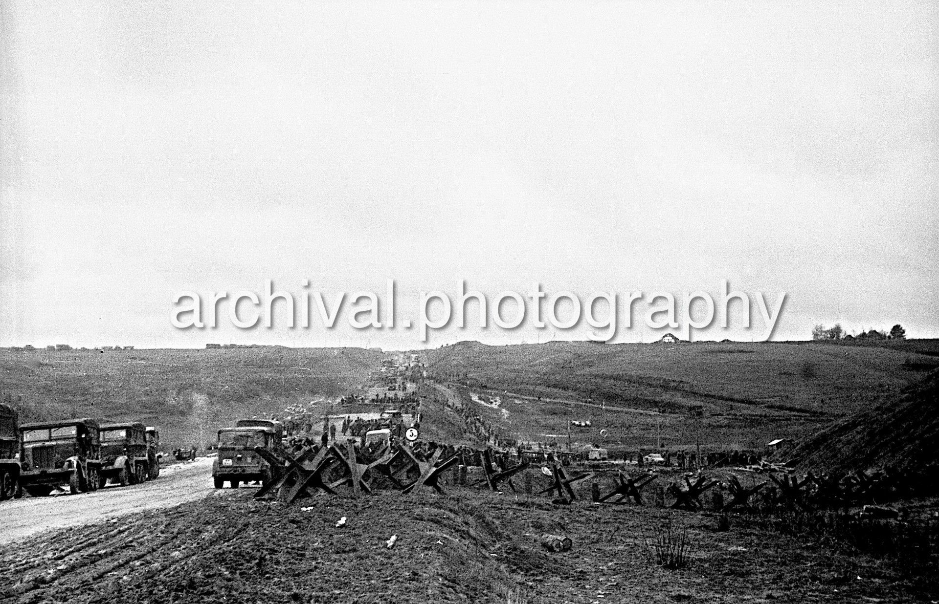 German WWII Fortifications, Ramparts And Weapons