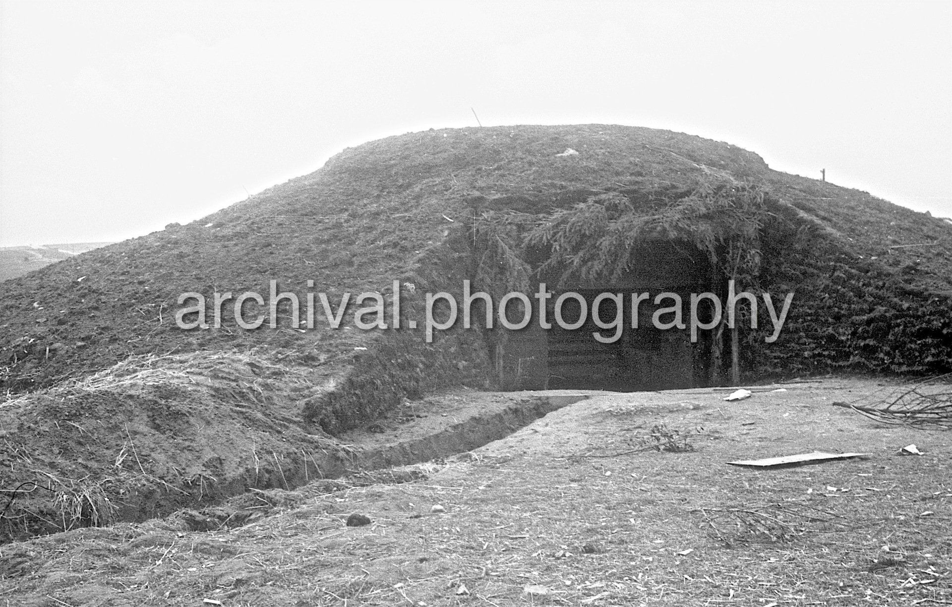 German WWII Fortifications, Ramparts And Weapons