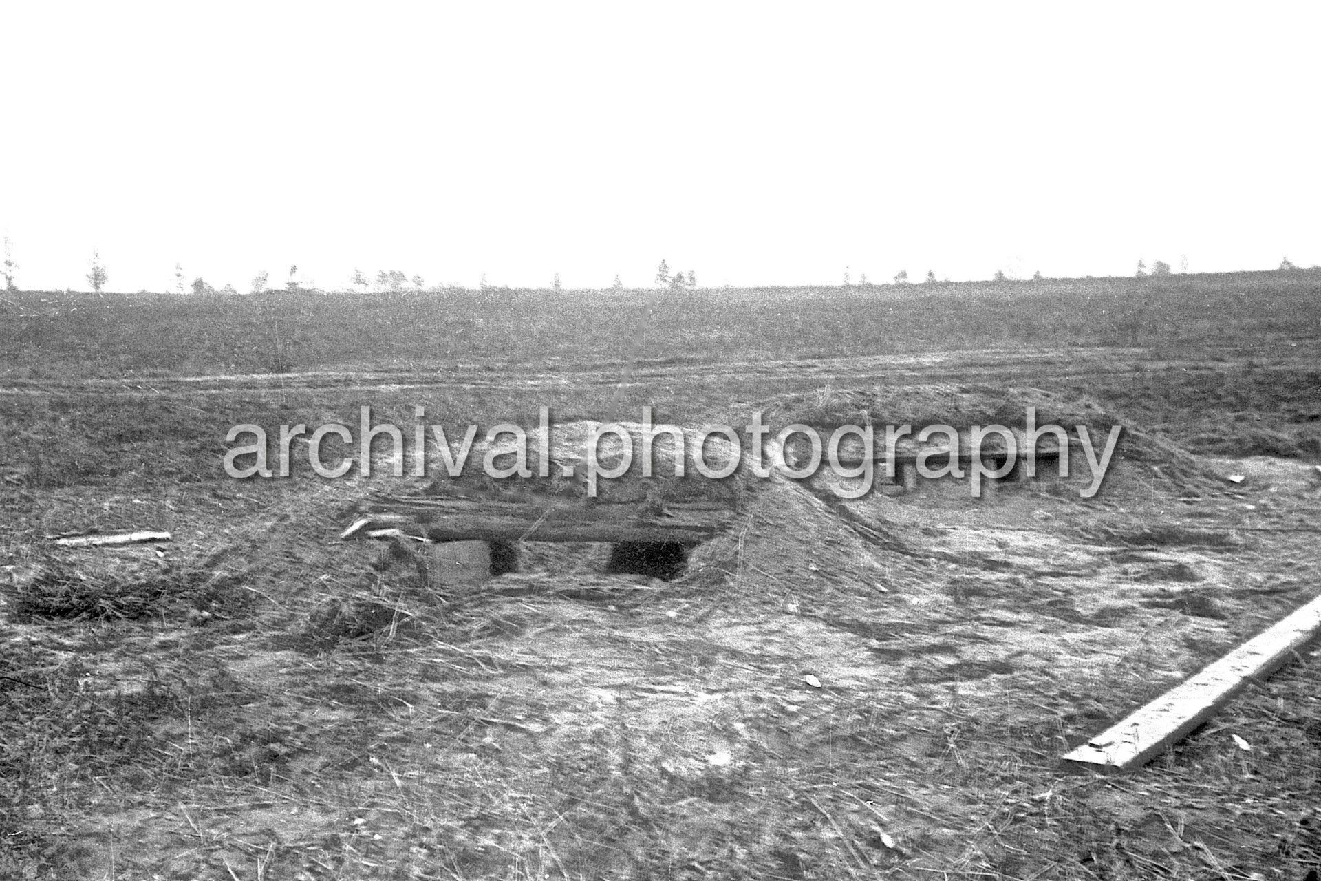 German WWII Fortifications, Ramparts And Weapons