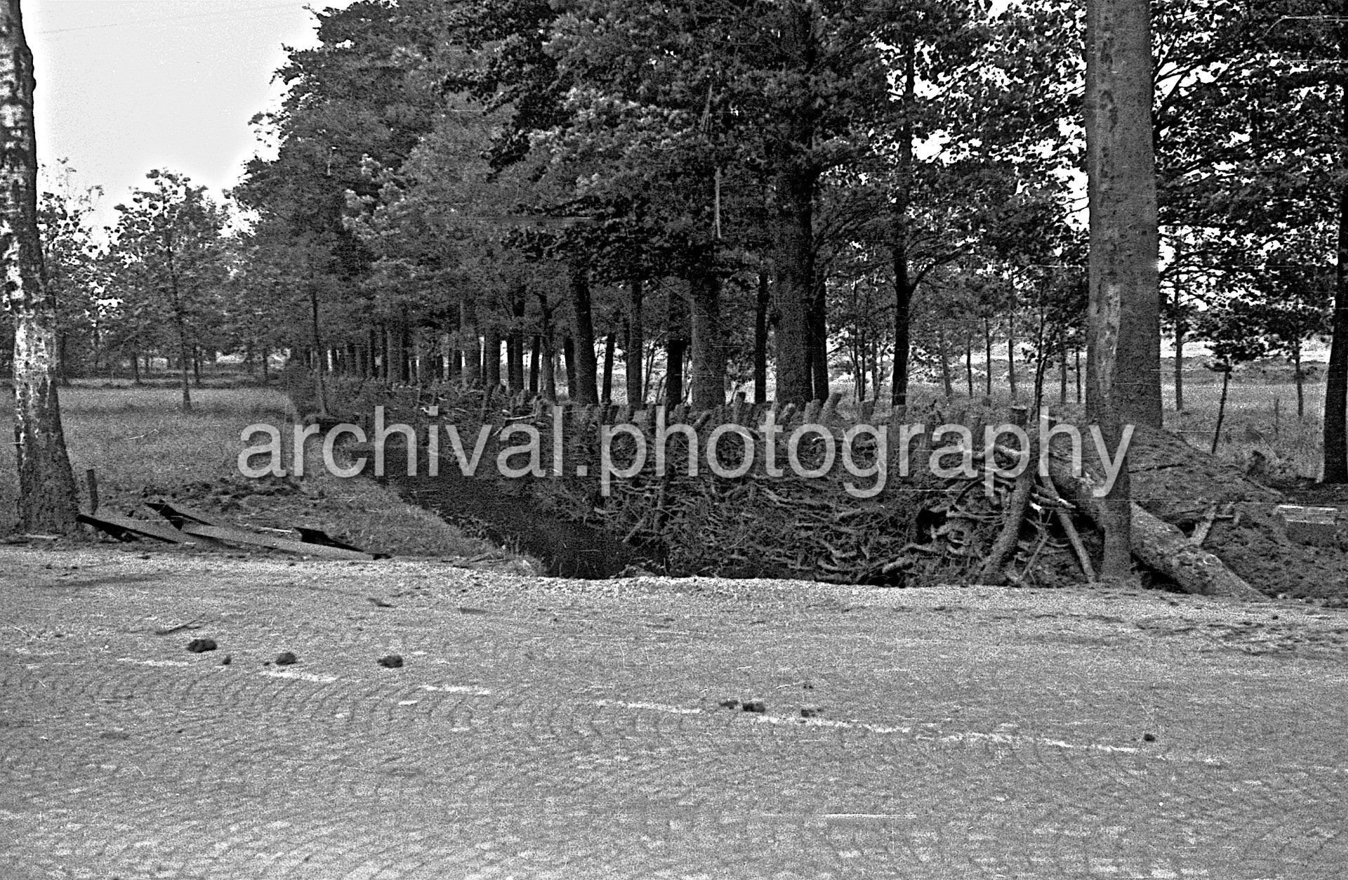 German WWII Fortifications, Ramparts And Weapons