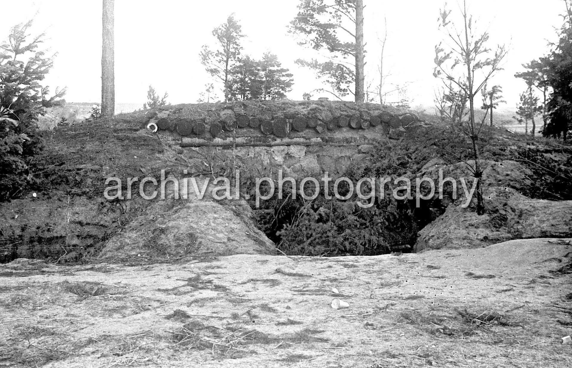 German WWII Fortifications, Ramparts And Weapons