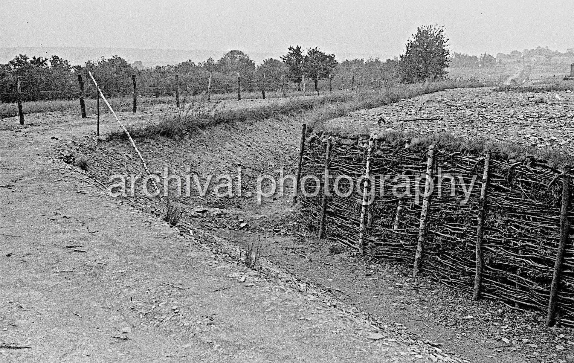 German WWII Fortifications, Ramparts And Weapons