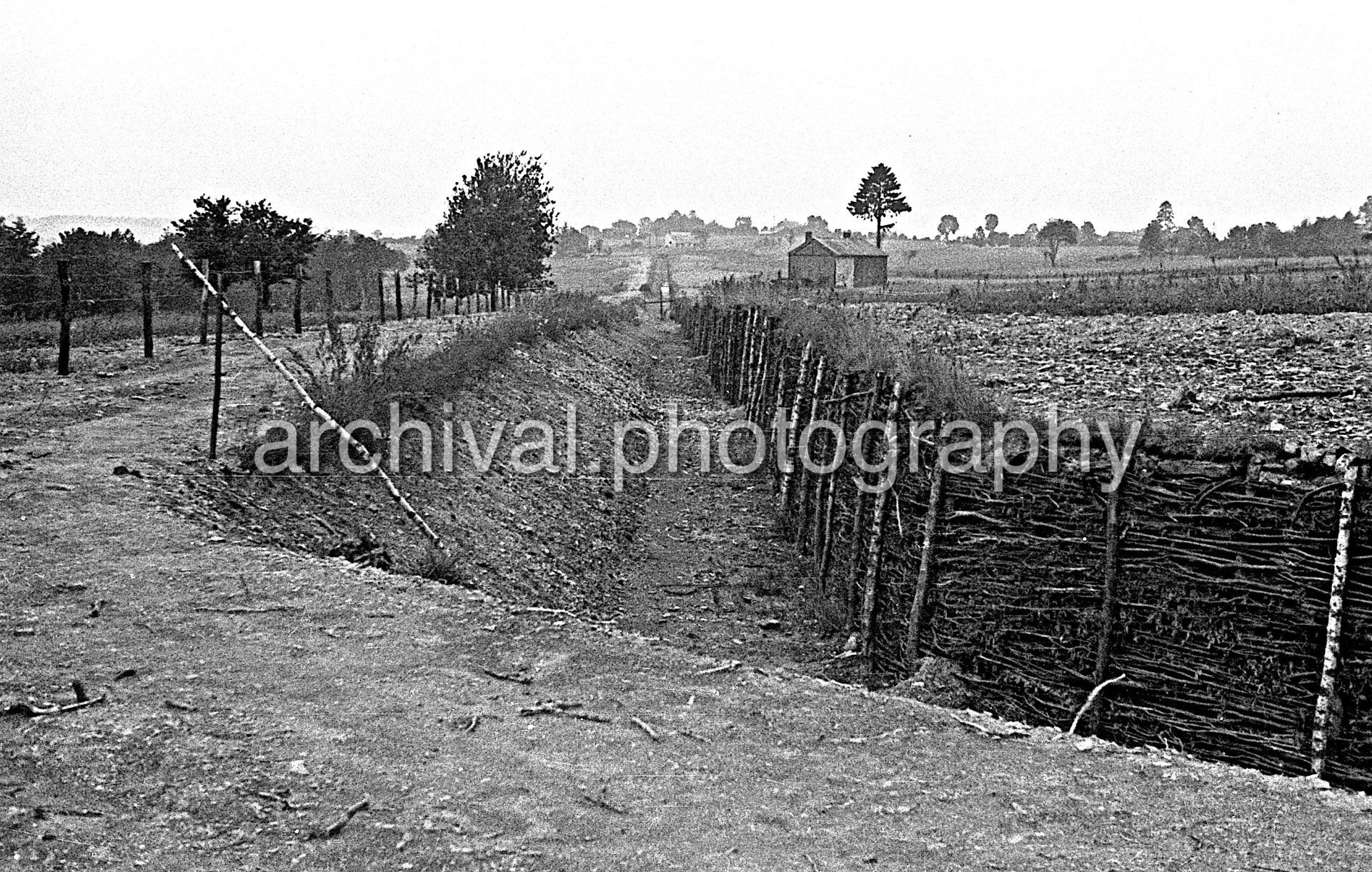 German WWII Fortifications, Ramparts And Weapons