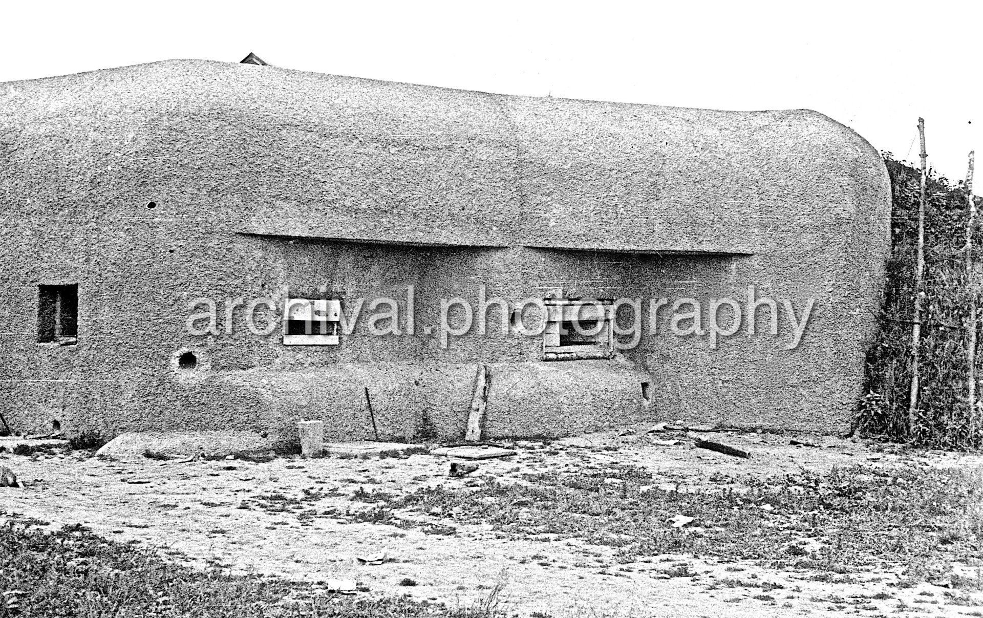 German WWII Fortifications, Ramparts And Weapons
