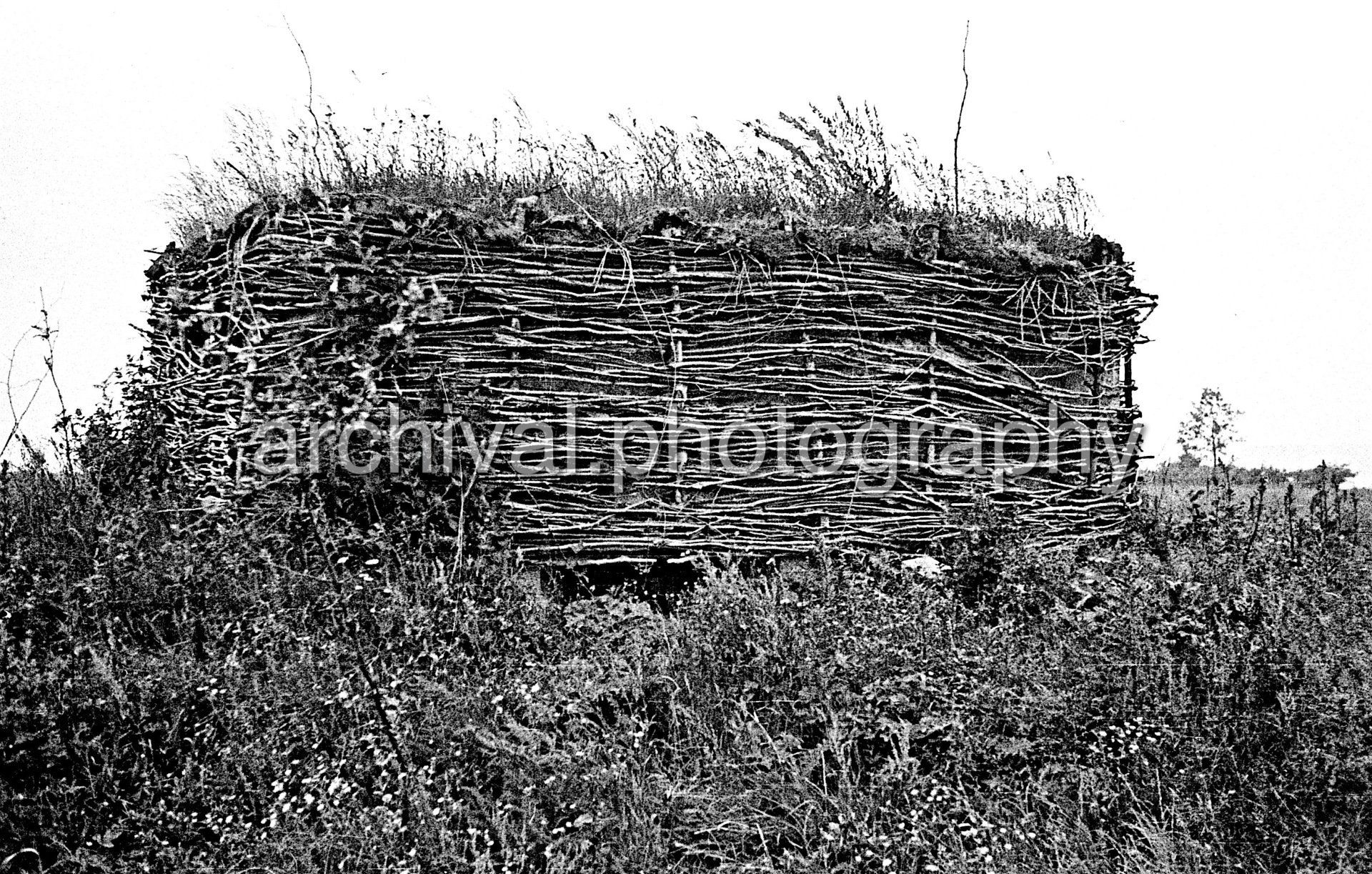 German WWII Fortifications, Ramparts And Weapons